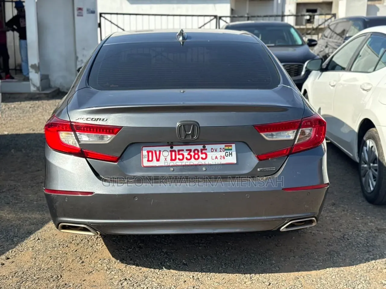 Honda Accord EX-L (2.0L 4cyl Turbo 10A) 2019 Gray
