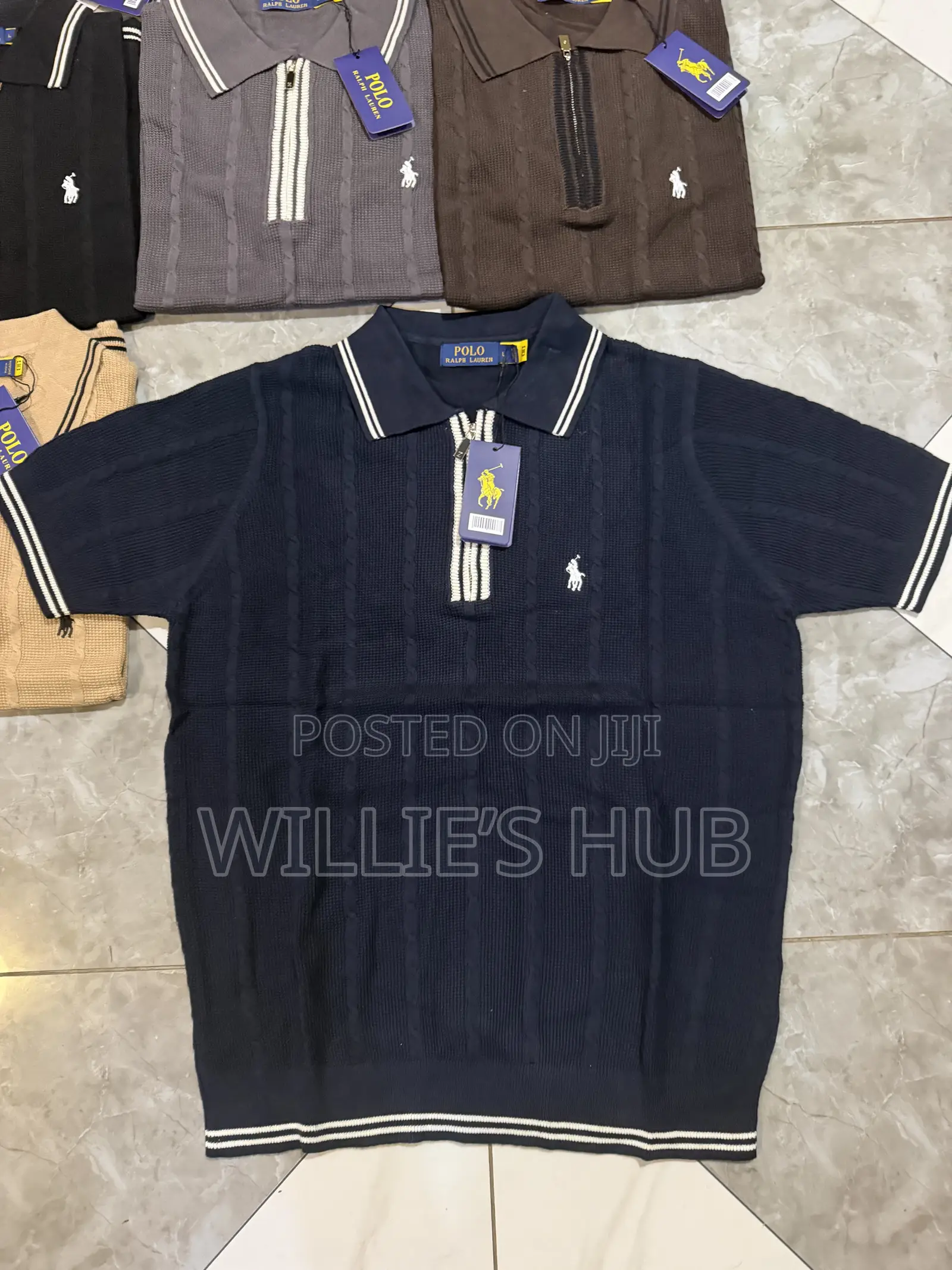 Zara Polo Dotted Top