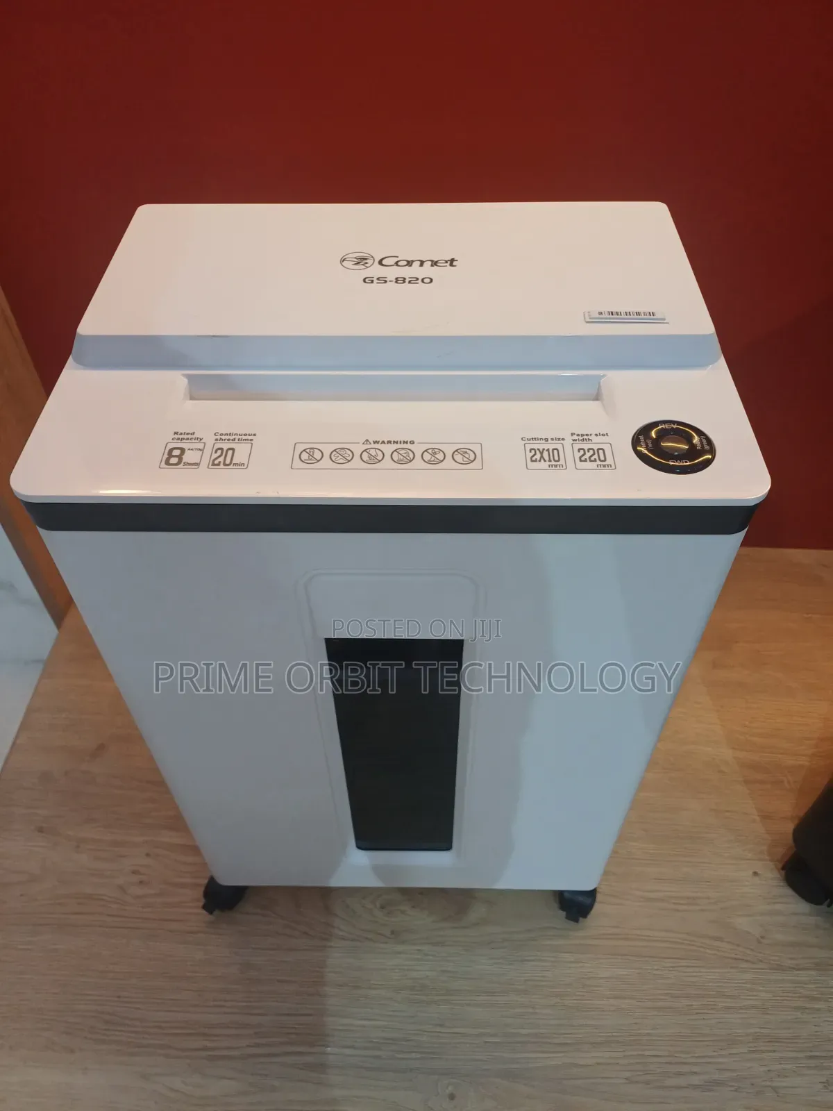 Comet GS-820 Paper Shredder
