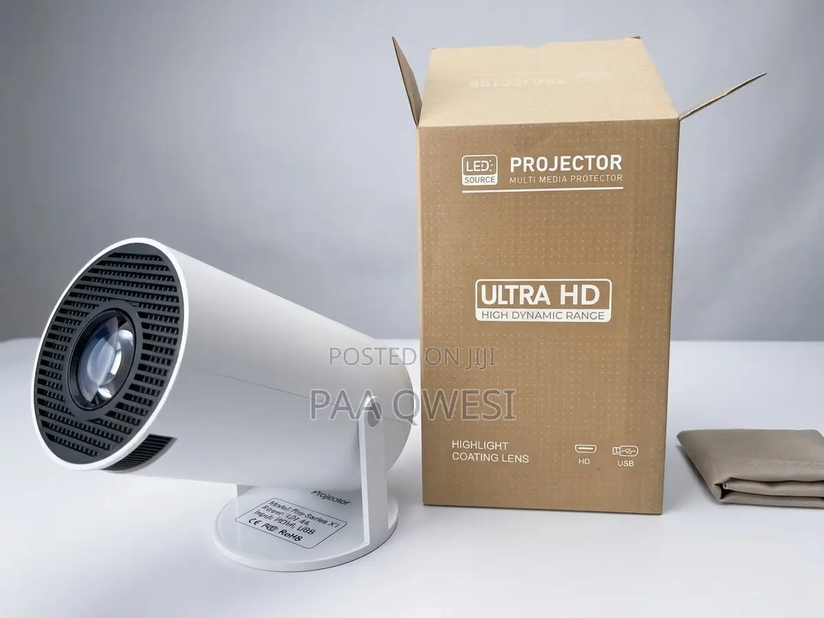 Portable HY300 Mini Smart Projector