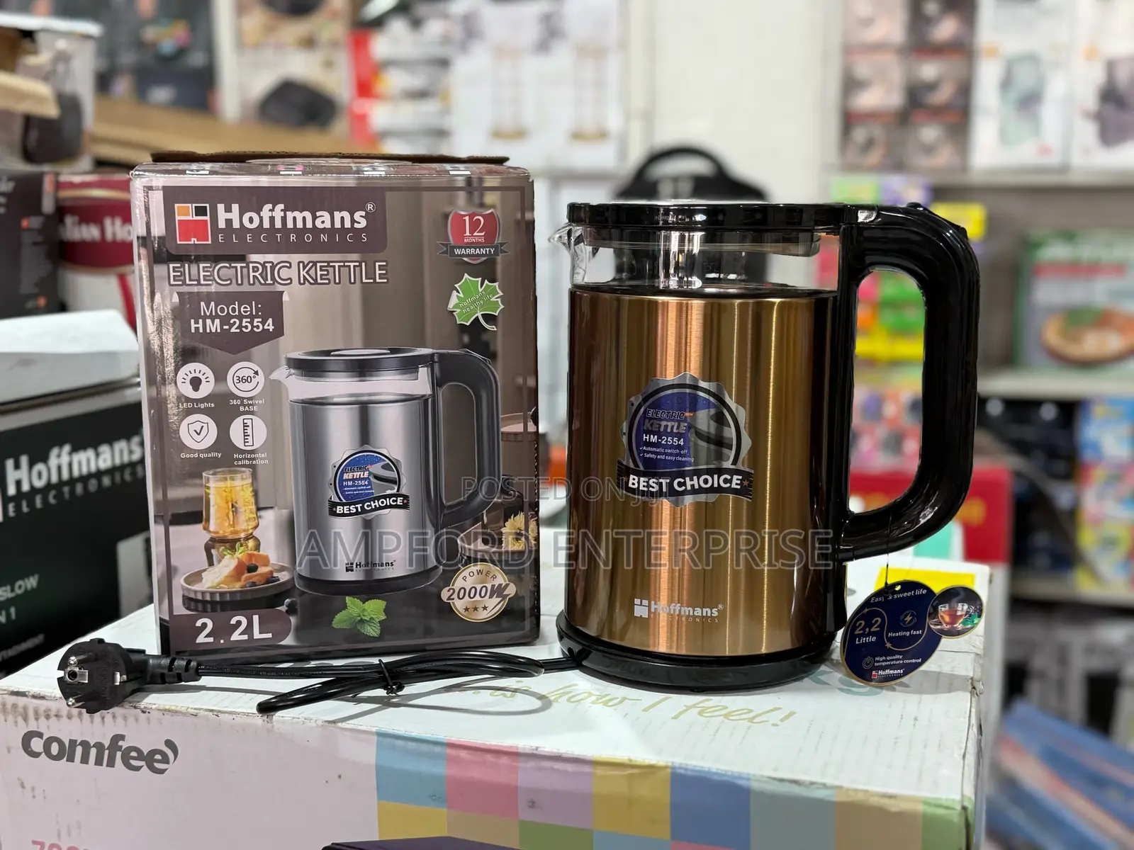 Hoffmans 2.2L Kettle