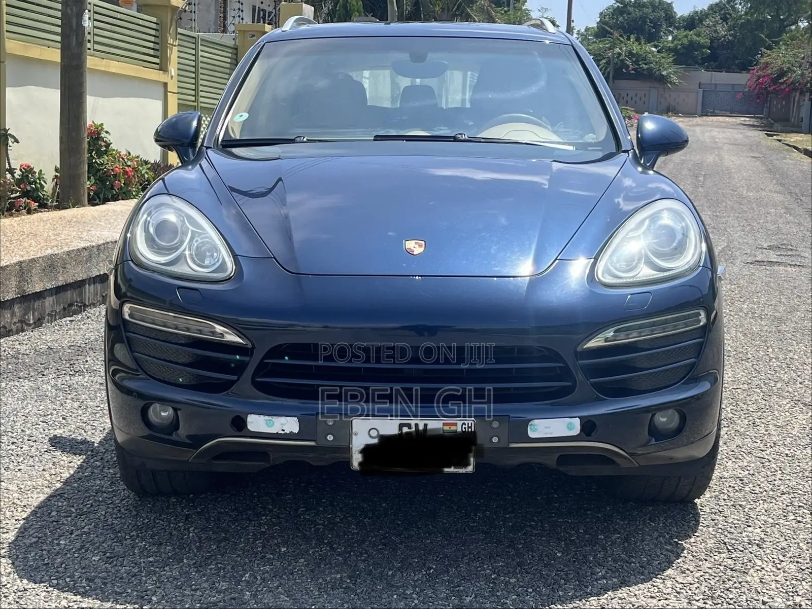 Porsche Cayenne S 2012 Blue