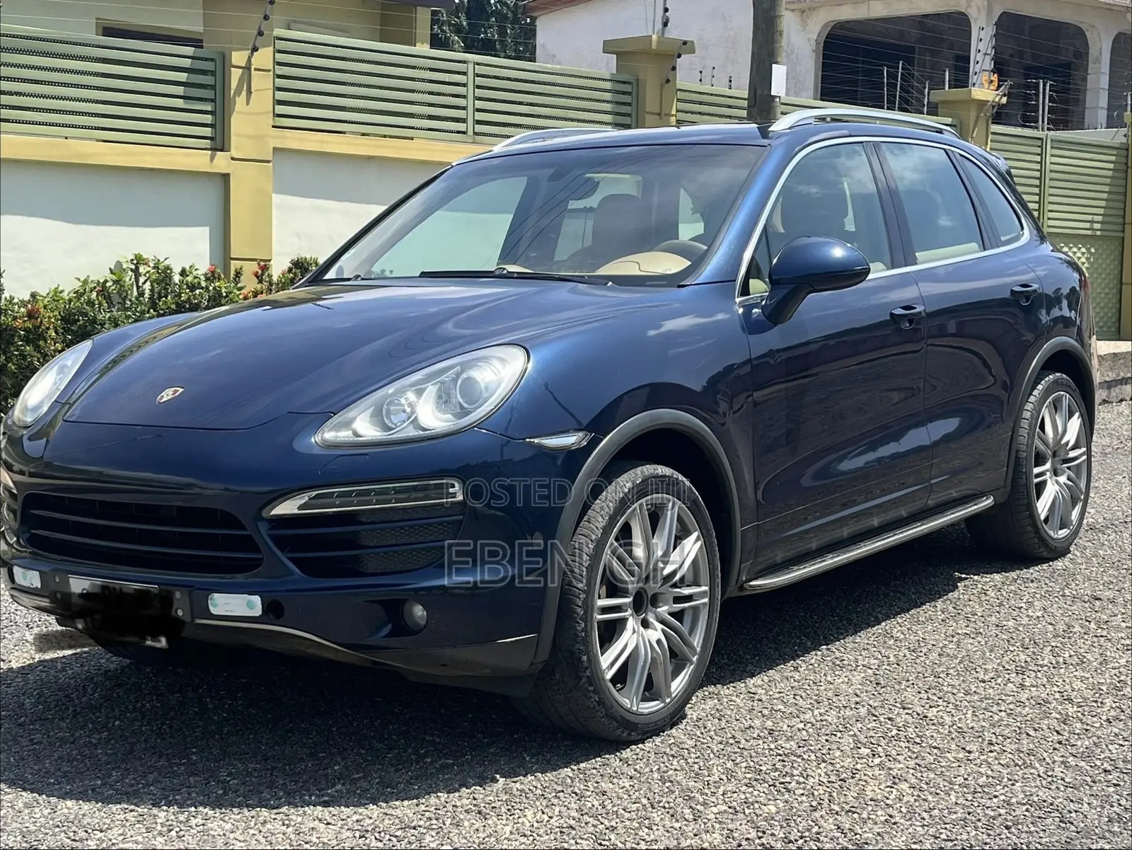 Porsche Cayenne S 2012 Blue
