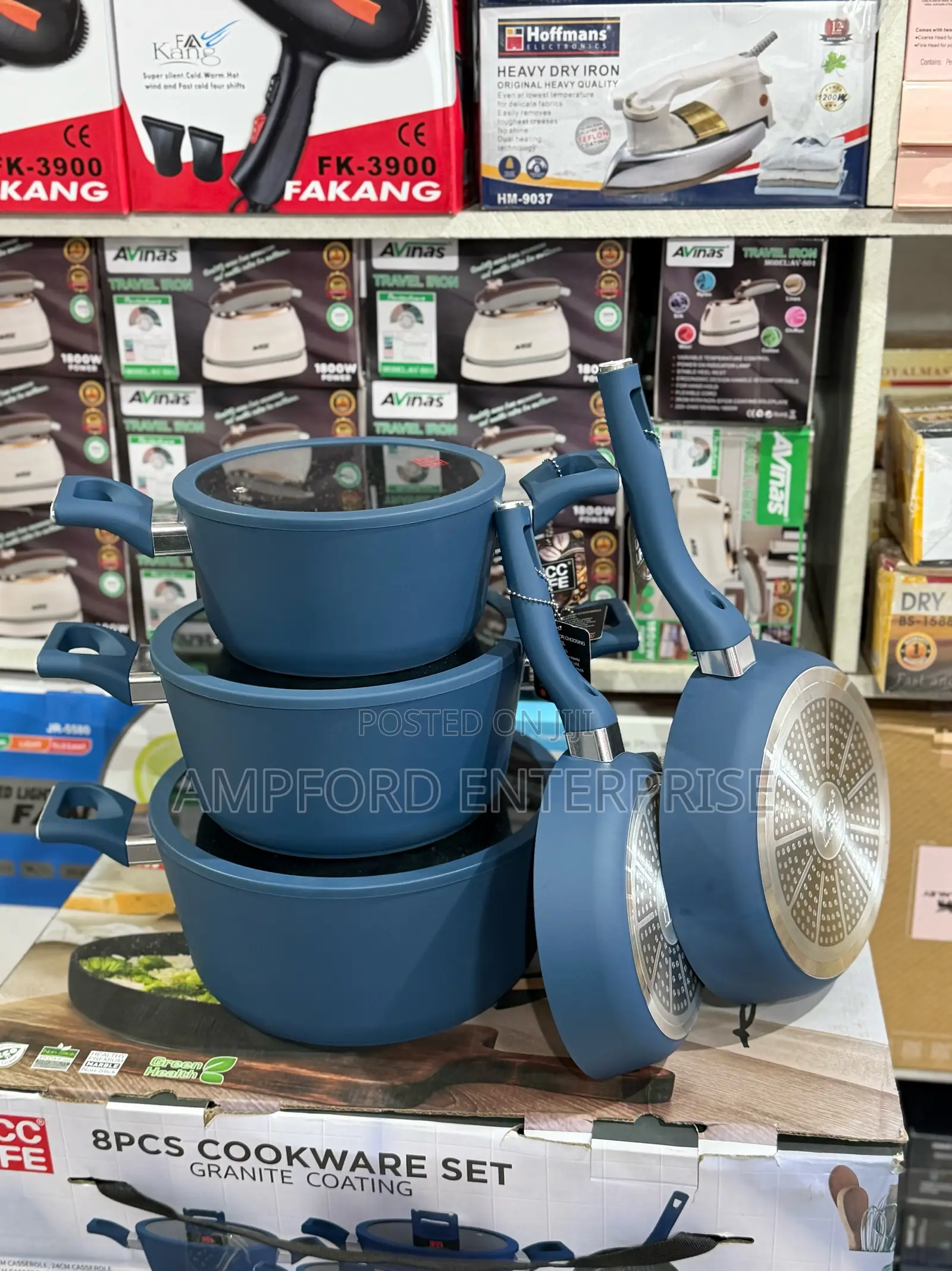 UCC Life 8pcs Cookware Set