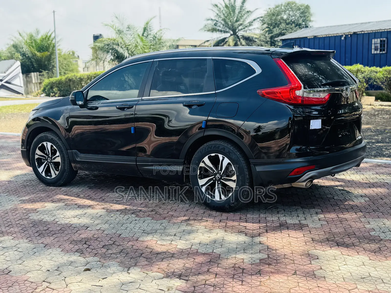 Honda CR-V EX-L 4dr SUV AWD (1.5L 4cyl CVT) 2017 Black