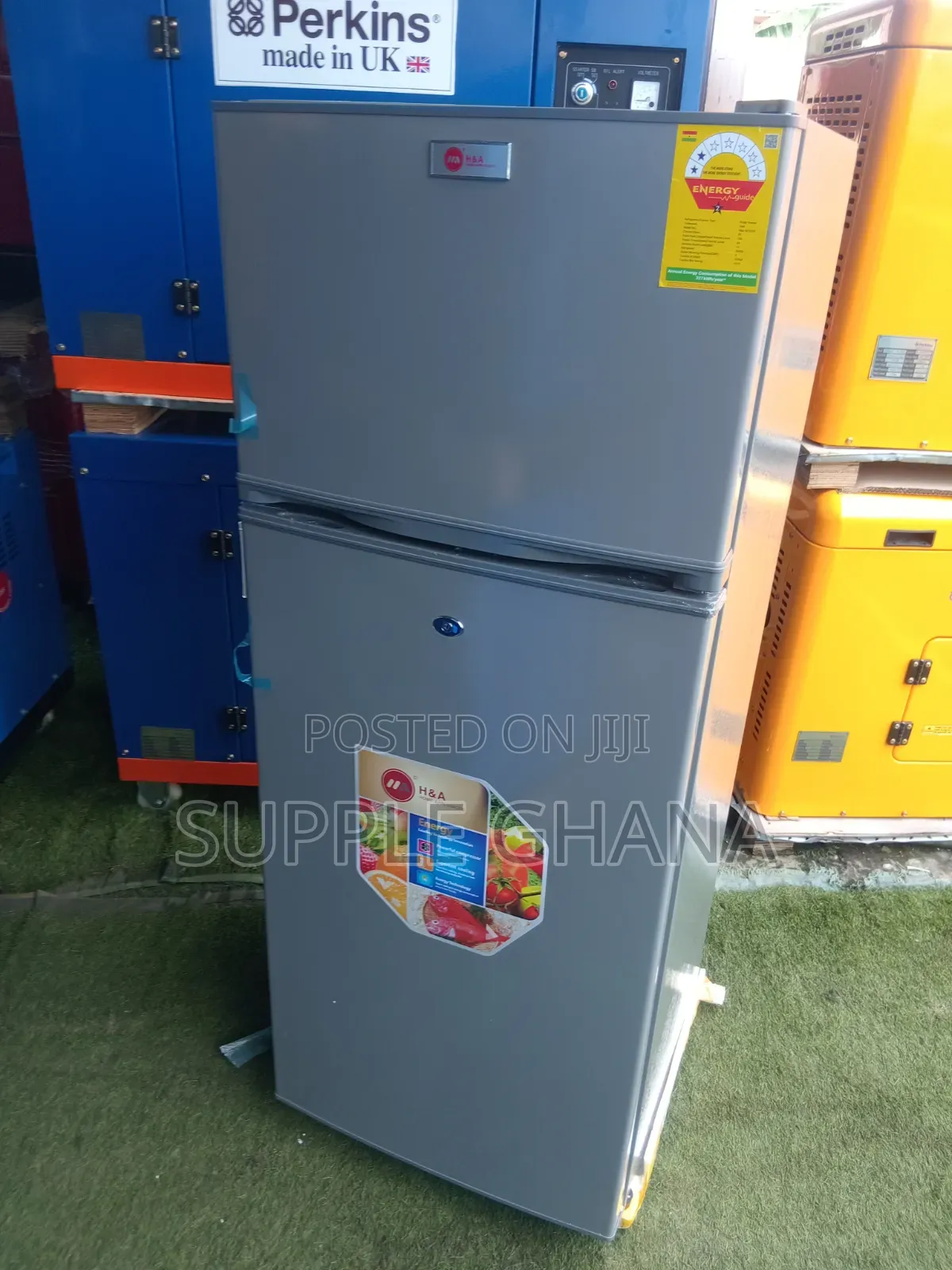 H&A Premium Double Door Fridge – Spacious, Energy Efficient & Reliable