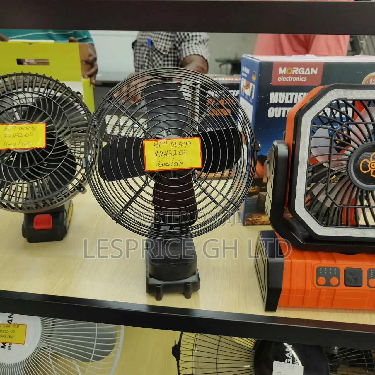 Promo Promo on Our Coolest Cordless Rechargeable Heavy Duty Desk-Fan