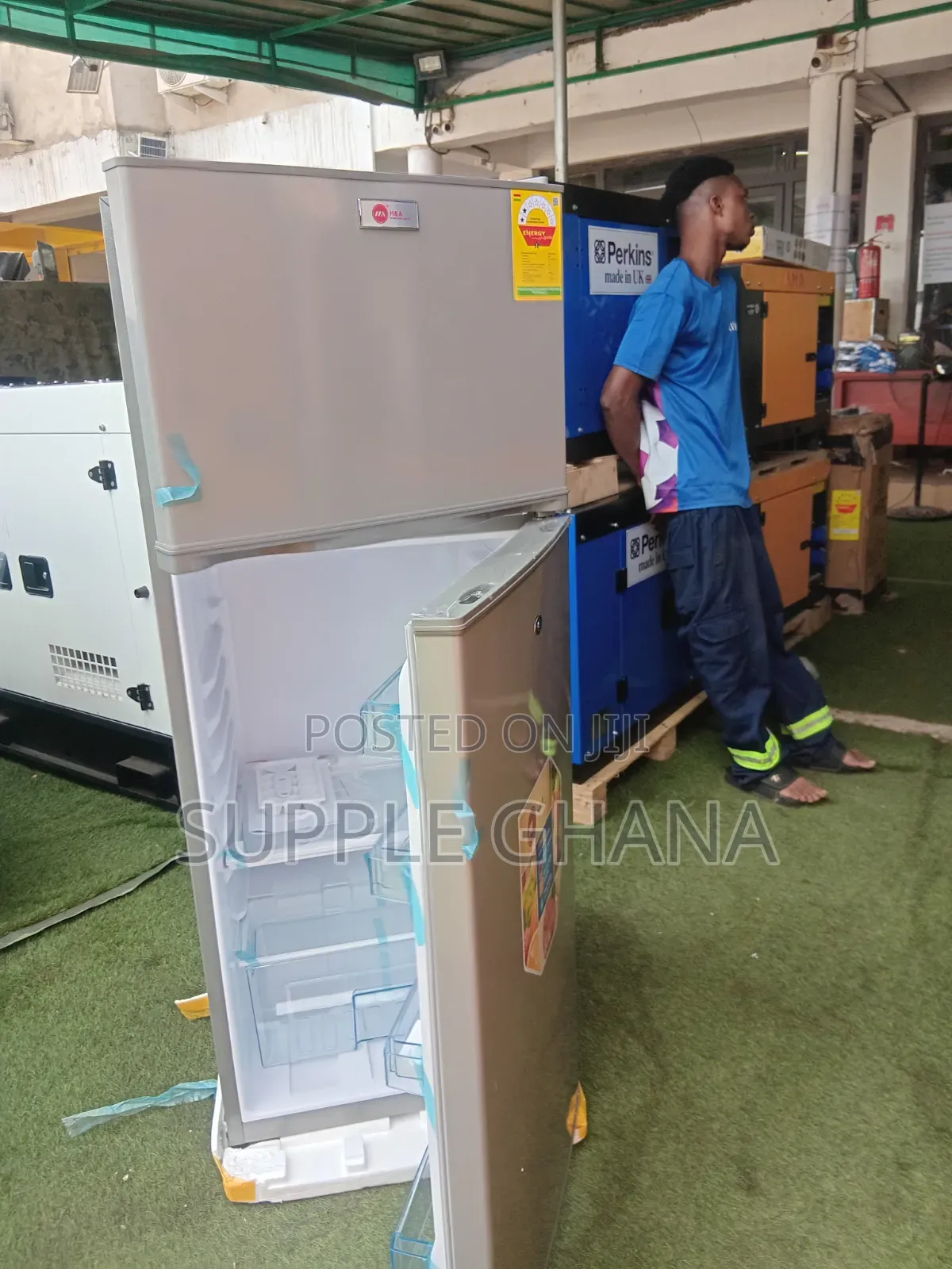 H&A Double Door Fridge Freezer – Modern Design, Powerful Performance