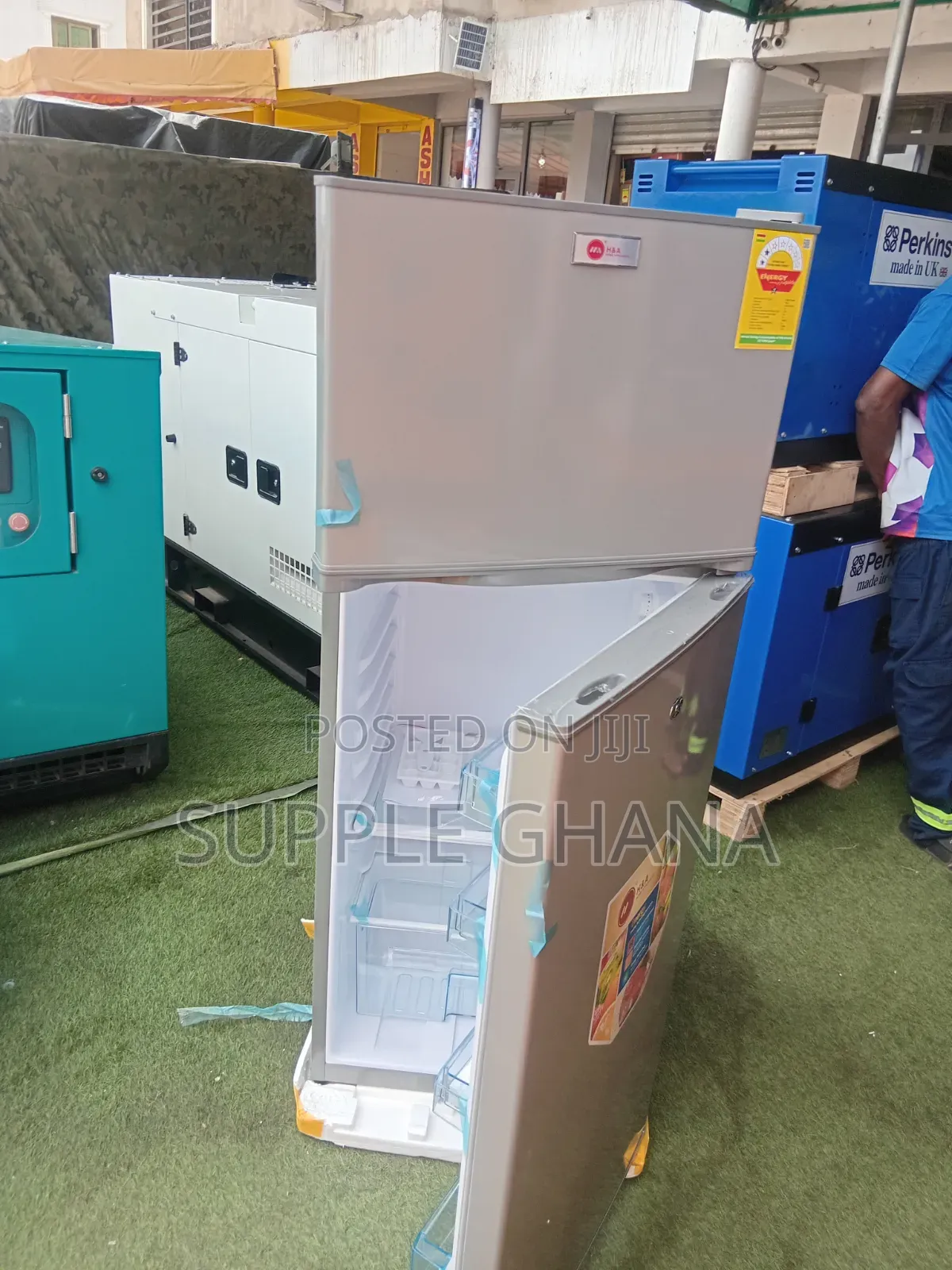 H&A Double Door Fridge Freezer – Modern Design, Powerful Performance