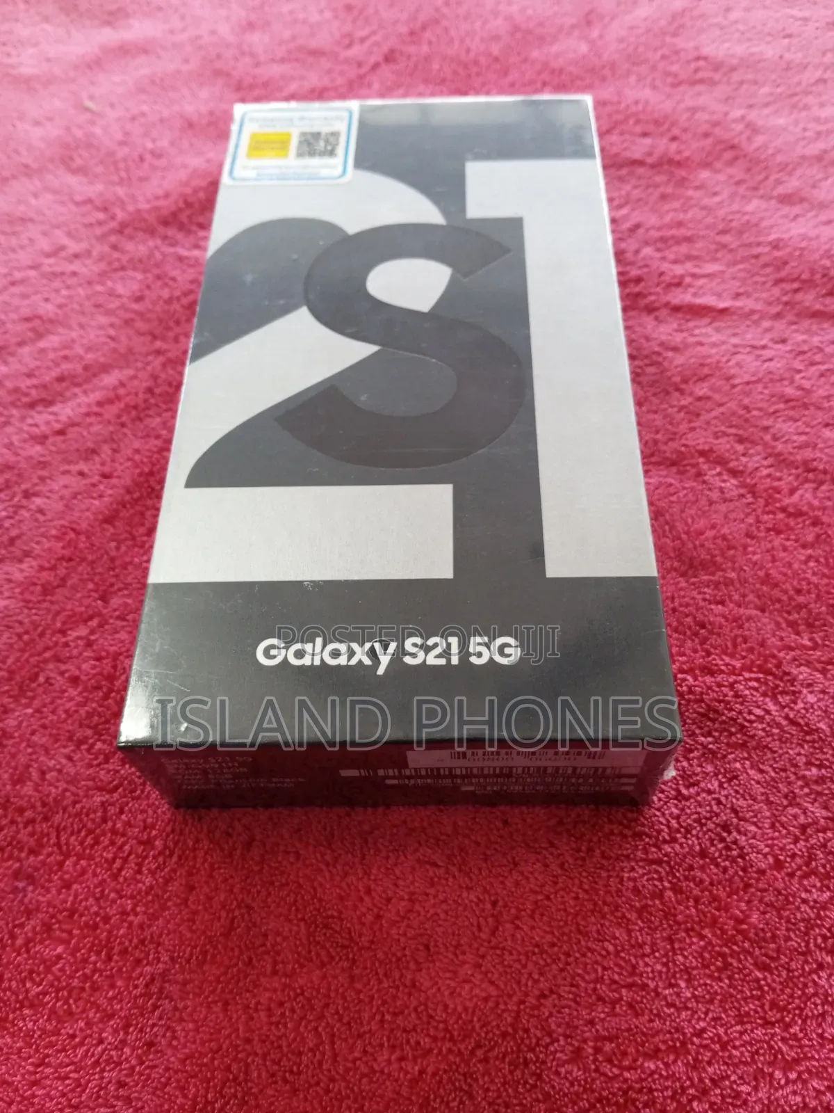 New Samsung Galaxy S21 5G 128 GB Silver