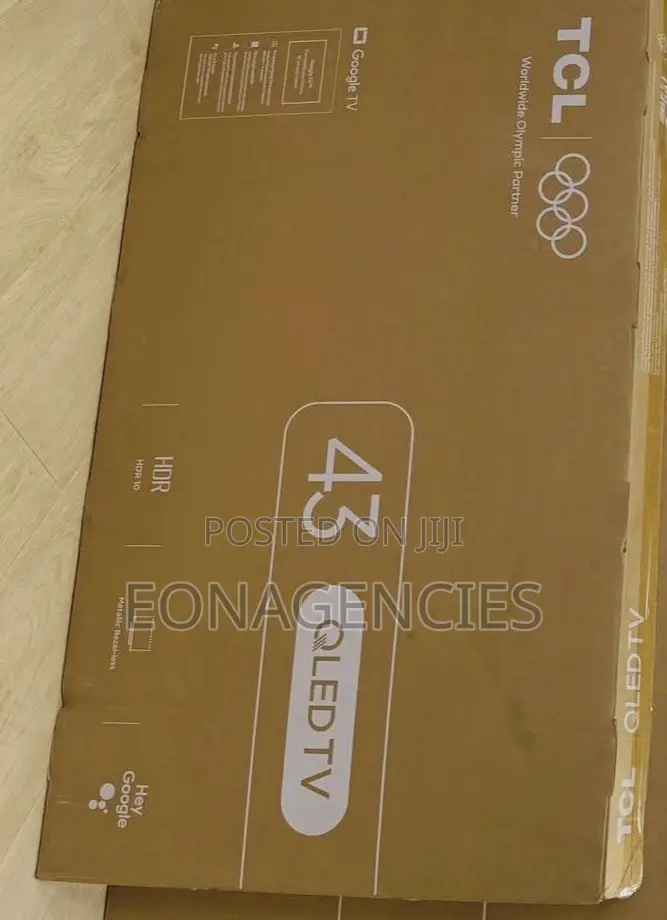 Brand New TCL 43-Inch Smart TV – 4k Uhd