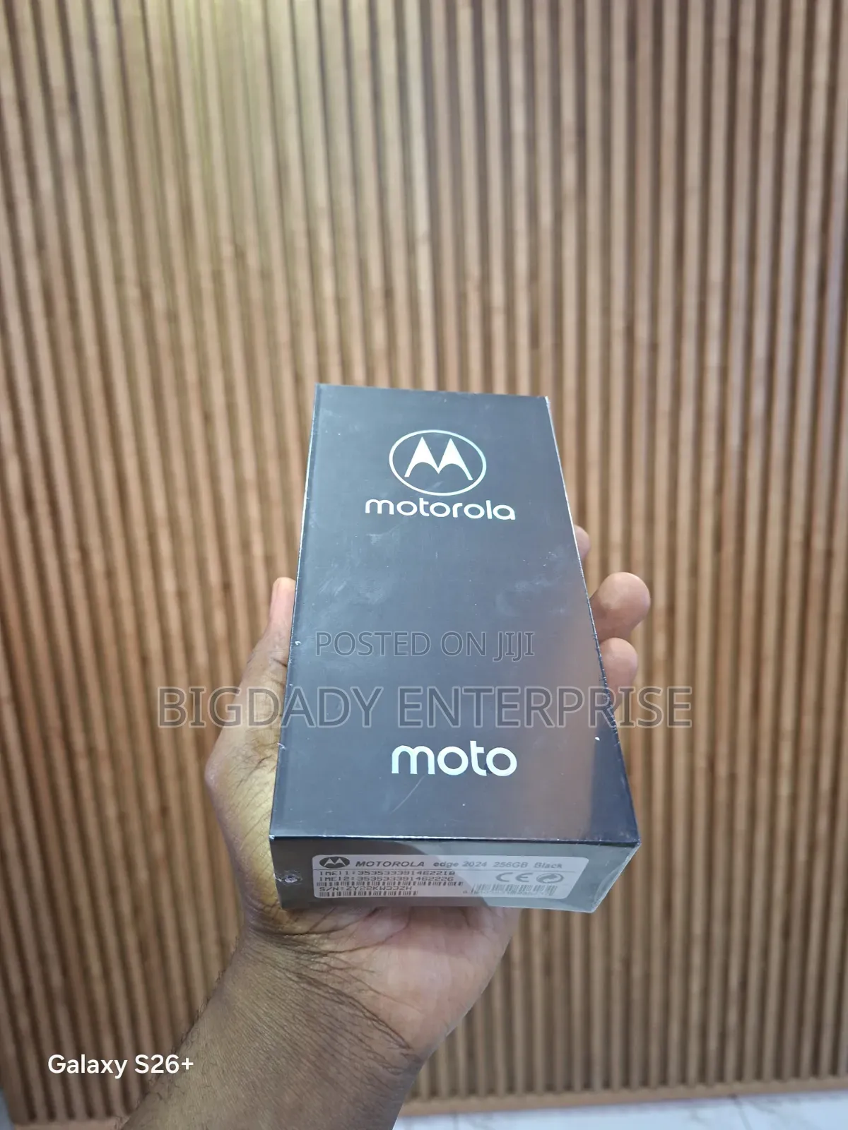 New Motorola Edge Plus 256 GB Black