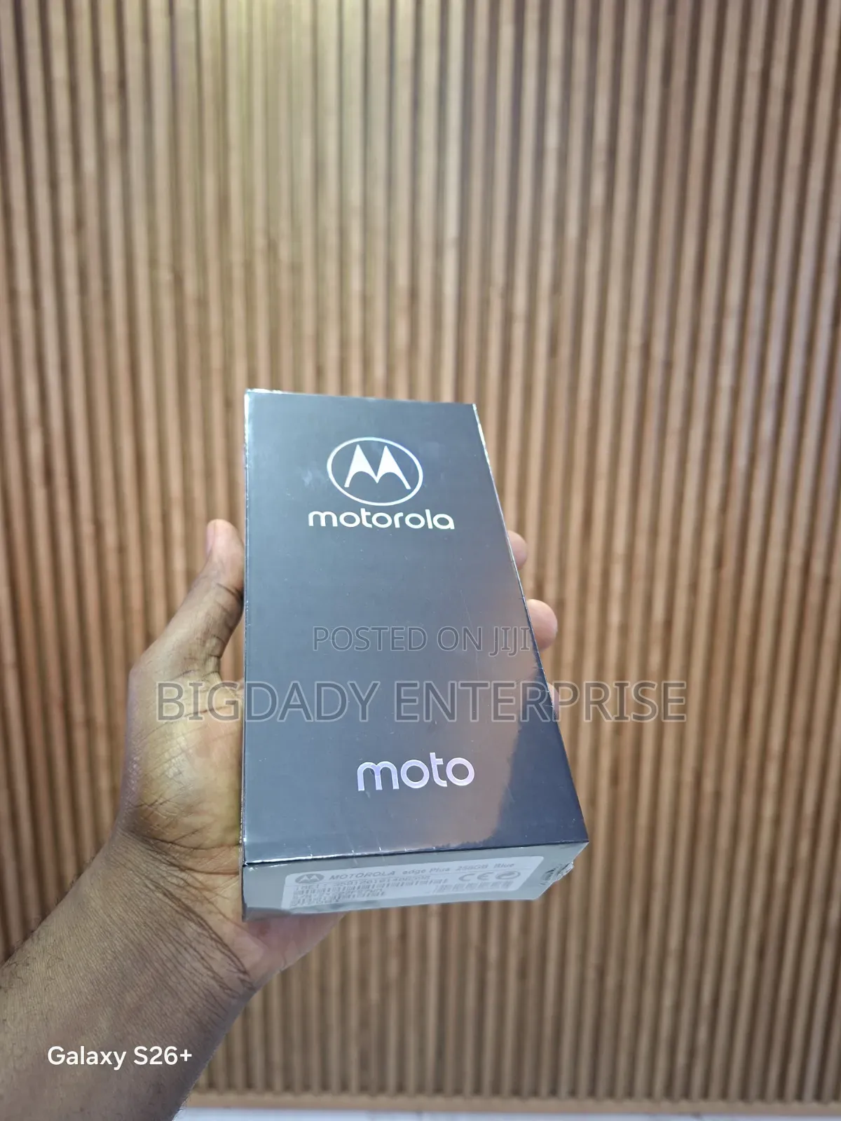 New Motorola Edge Plus 256 GB Black