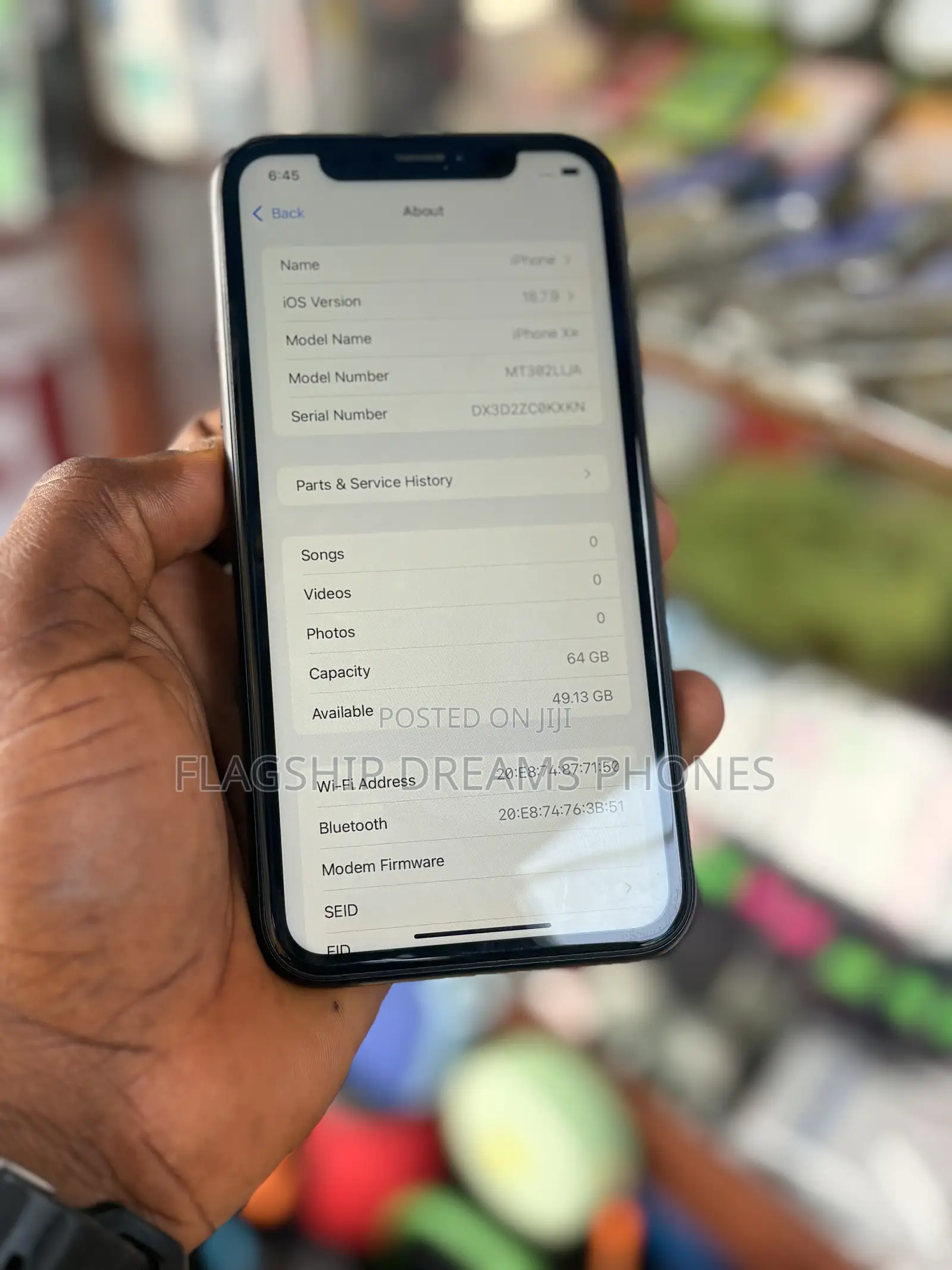 Apple iPhone XR 64 GB Black