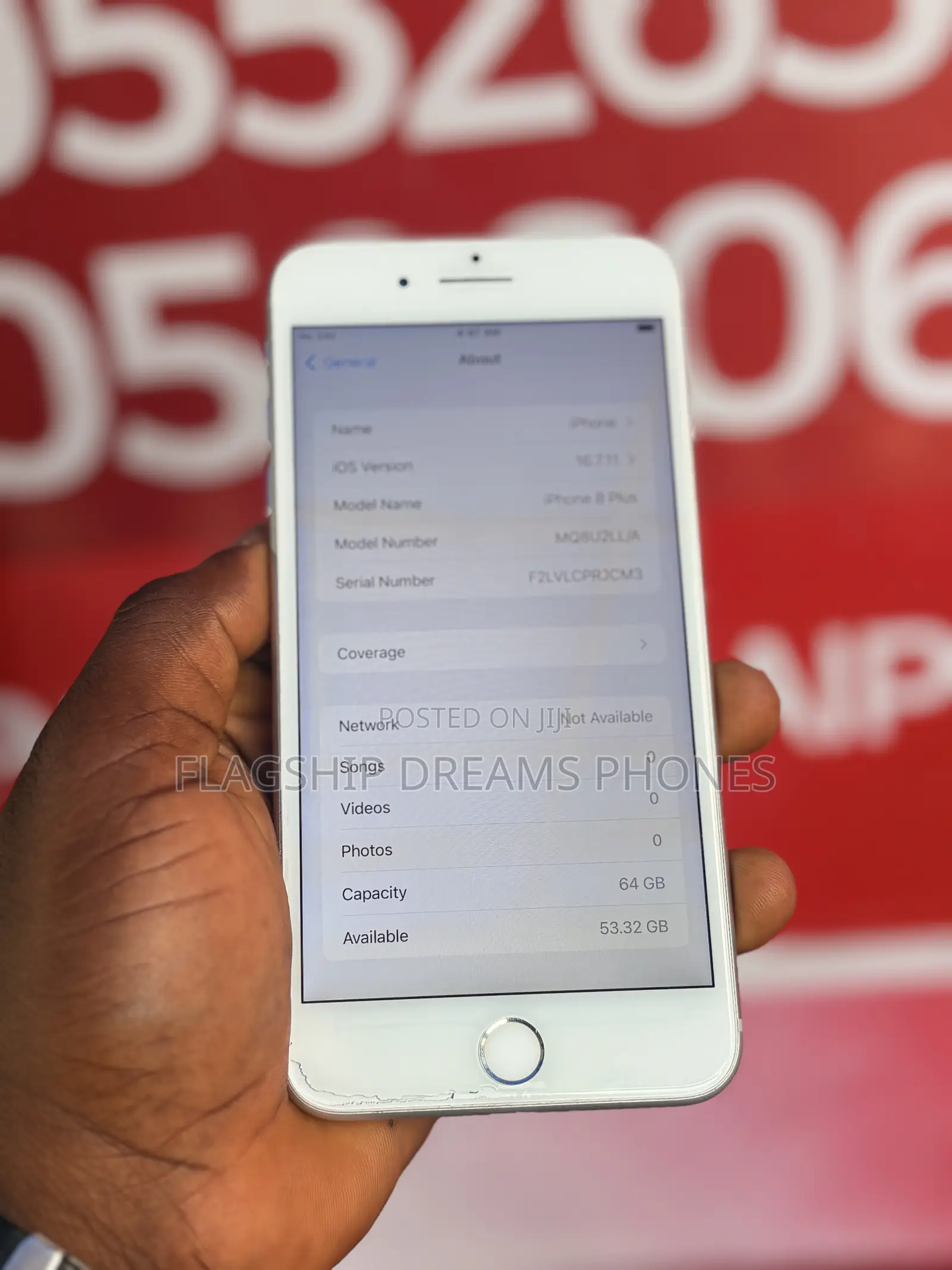 Apple iPhone 8 Plus 64 GB White