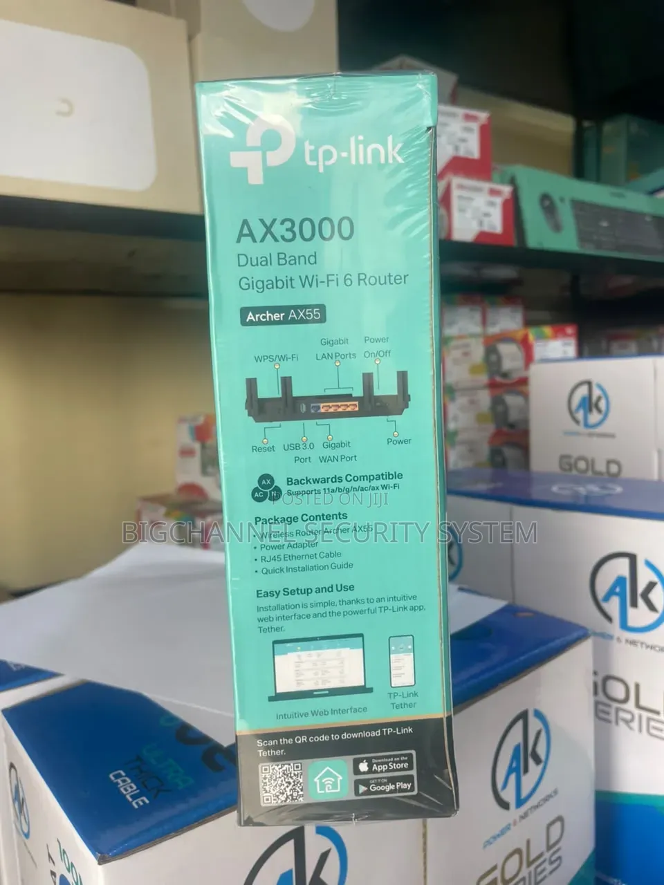 tp.link Ax3000 Dual Band Gigabit Wi-Fi 6 Router