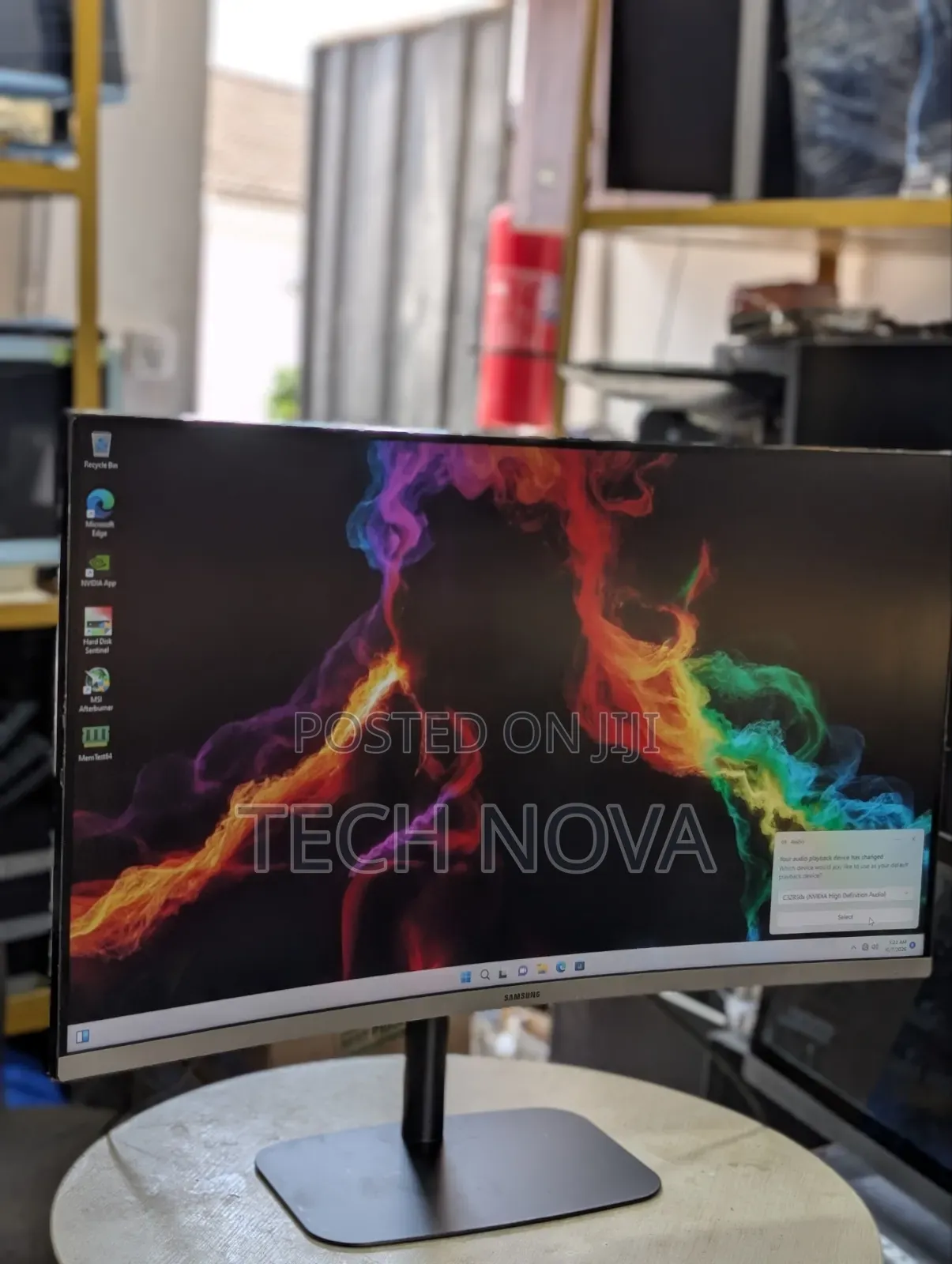 SAMSUNG 32" Class 1500R FHD Curved Monitor Display HDMI