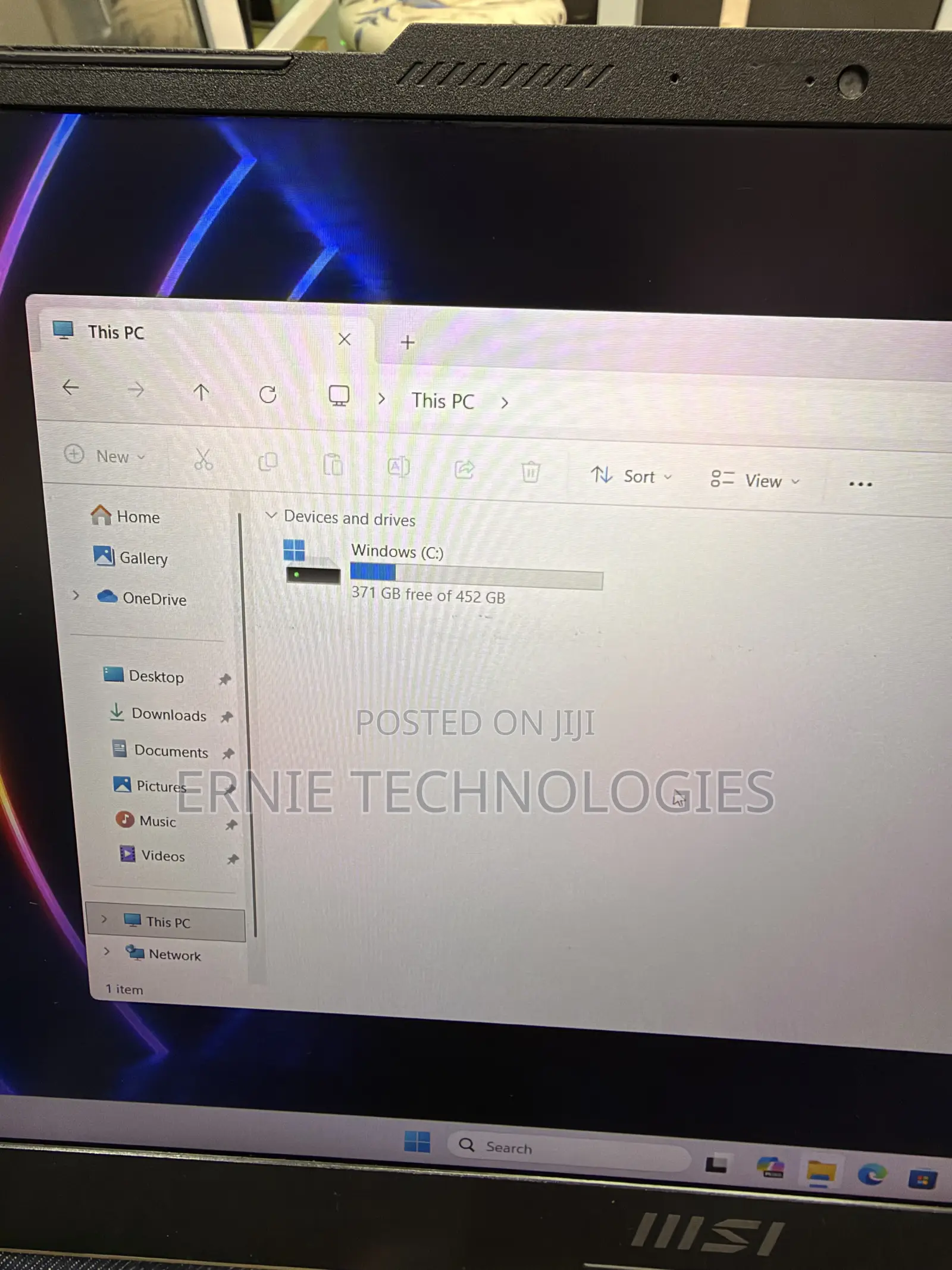 Laptop MSI Cyborg 15 16GB Intel Core i7 SSD 512GB