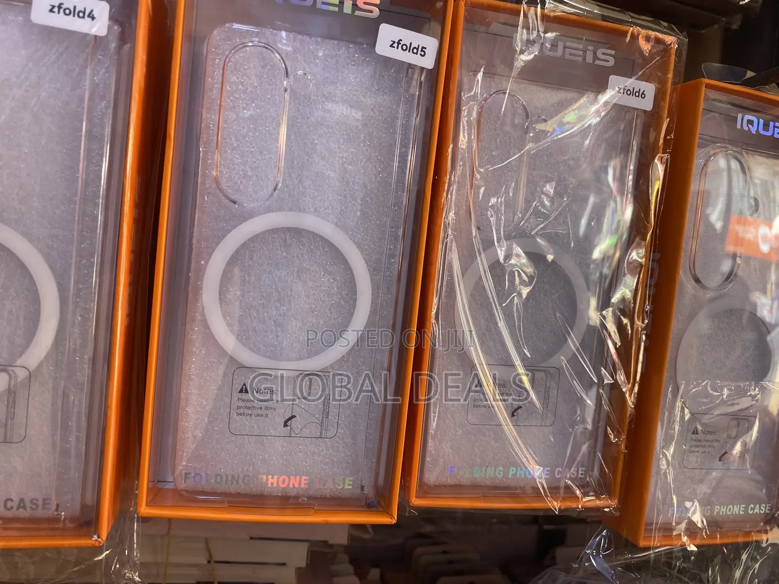 Samsung Galaxy Z Fold 8 Ultra Clear Case With MagSafe Magnetic Ring