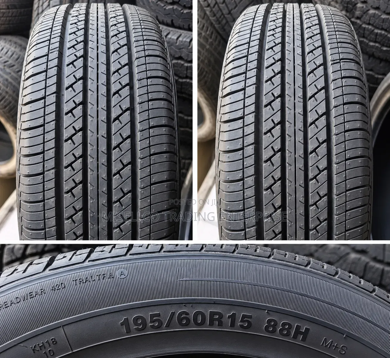 195/60r15 Brand New Tires