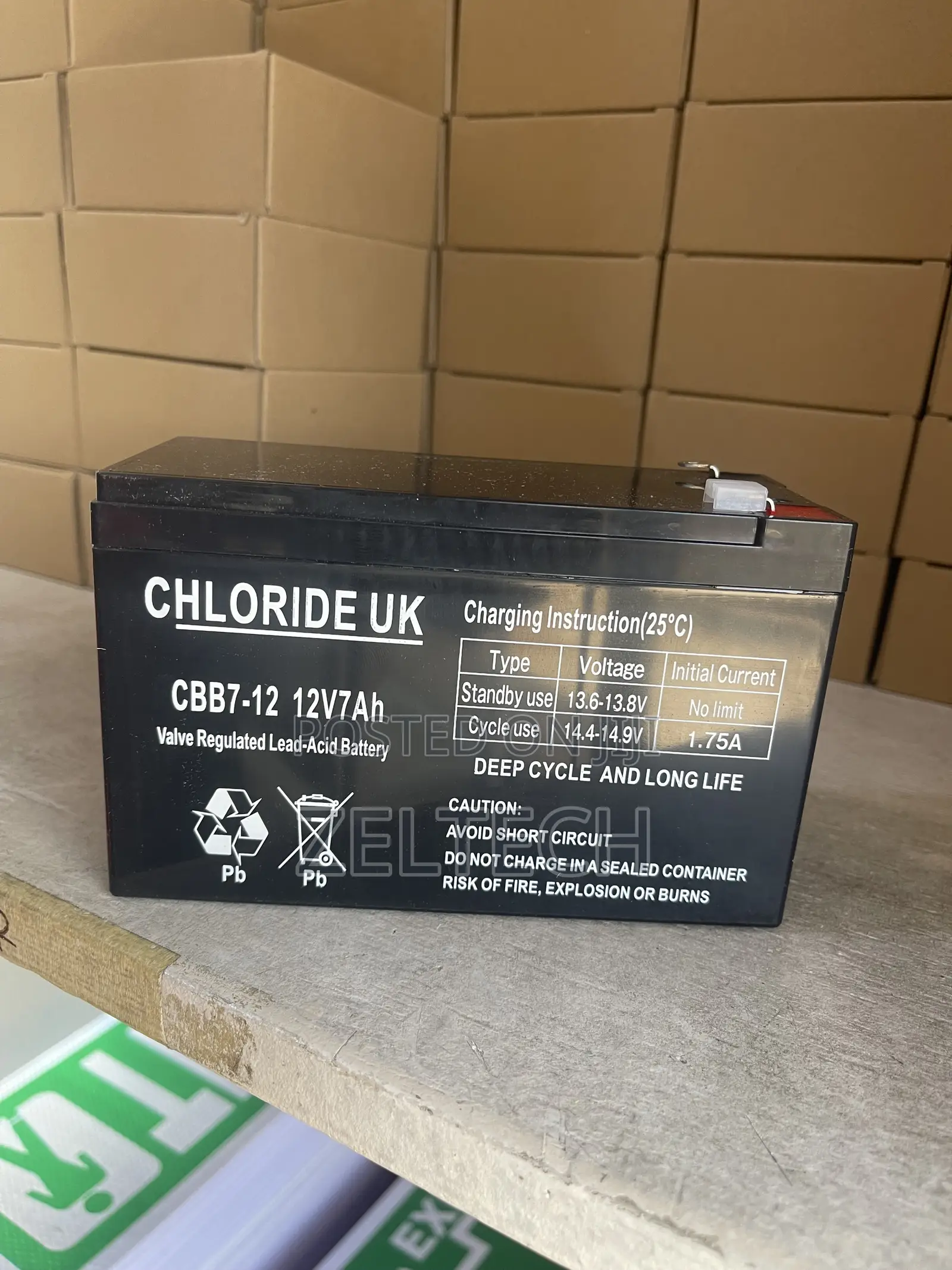 12v7 Ah Battery