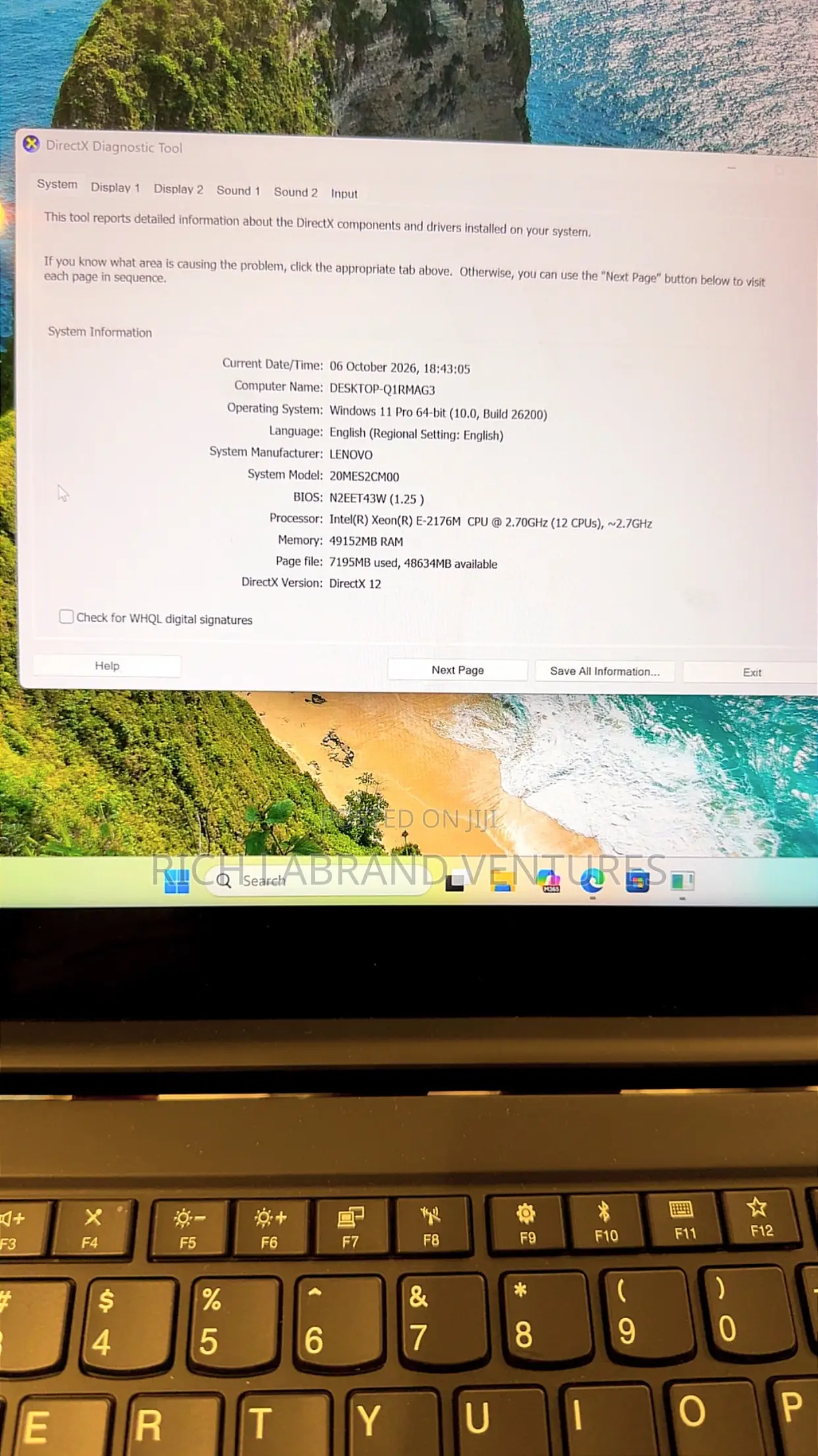 Laptop Lenovo ThinkPad P1 Gen 3 48GB Nvidia SSD 1T