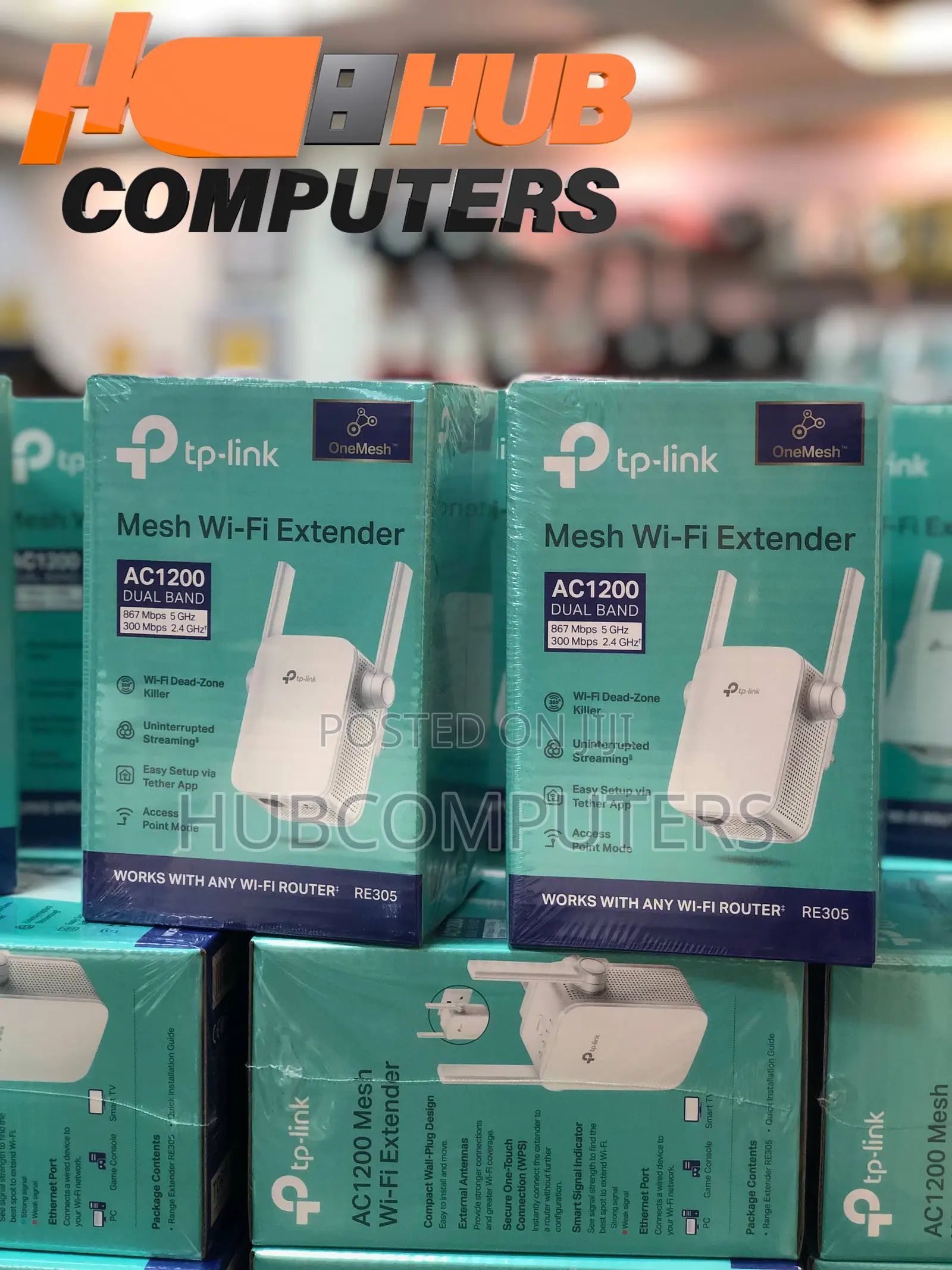 TP-Link RE305 AC1200 Wifi Mesh Range Extender