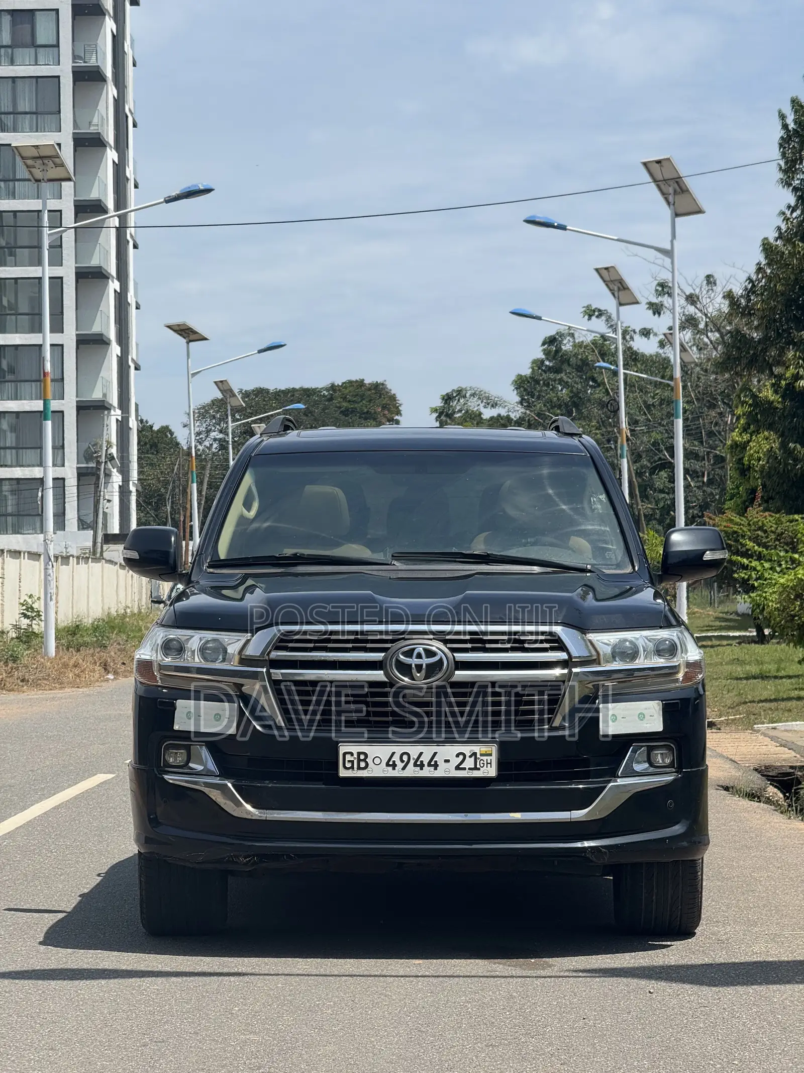 Toyota Land Cruiser 4.5 V8 GXR 2021 Black