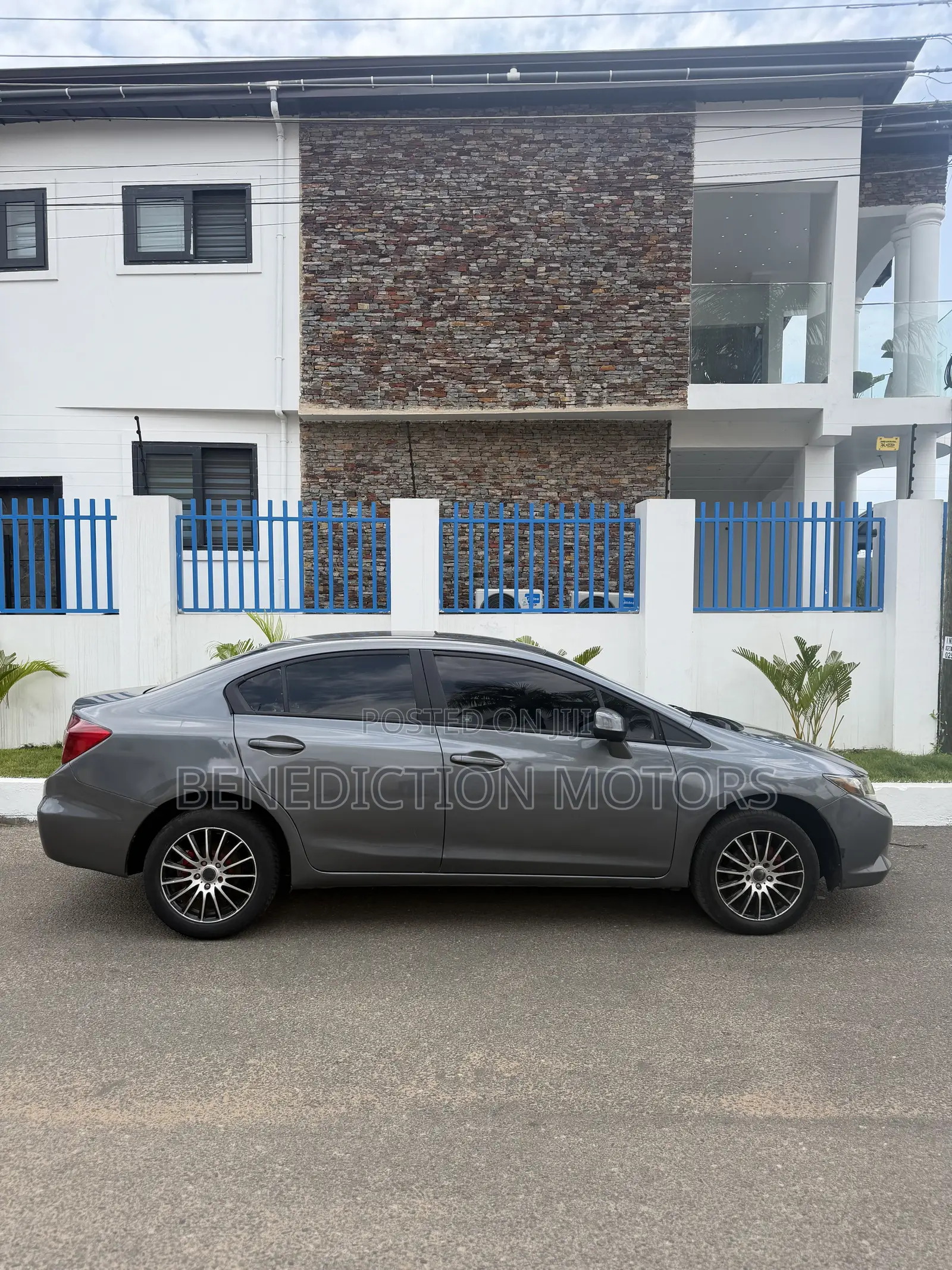 Honda Civic EX-L Sedan 2012 Gray
