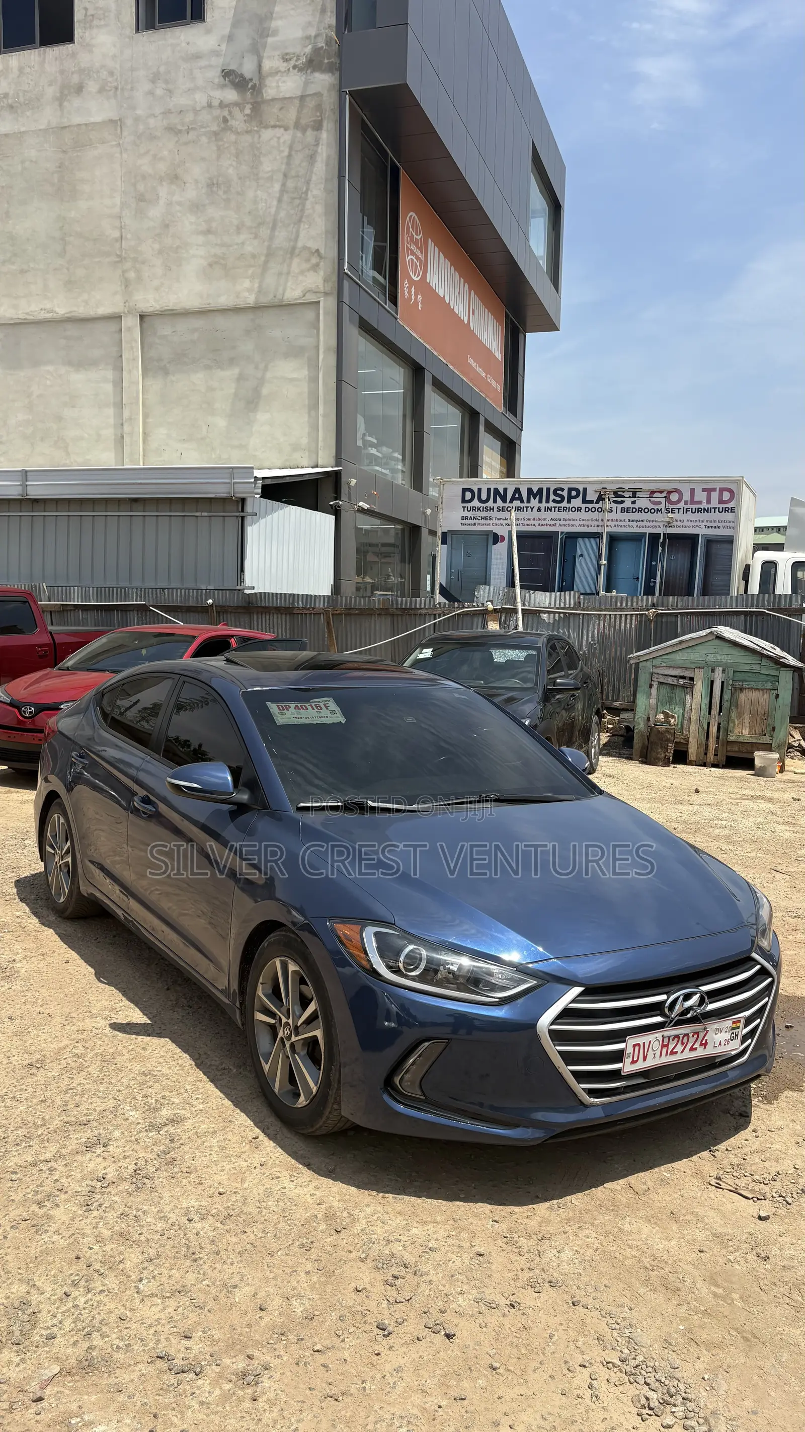 Hyundai Elantra Limited Sedan FWD (2.0L 4cyl 6A) 2017 Blue
