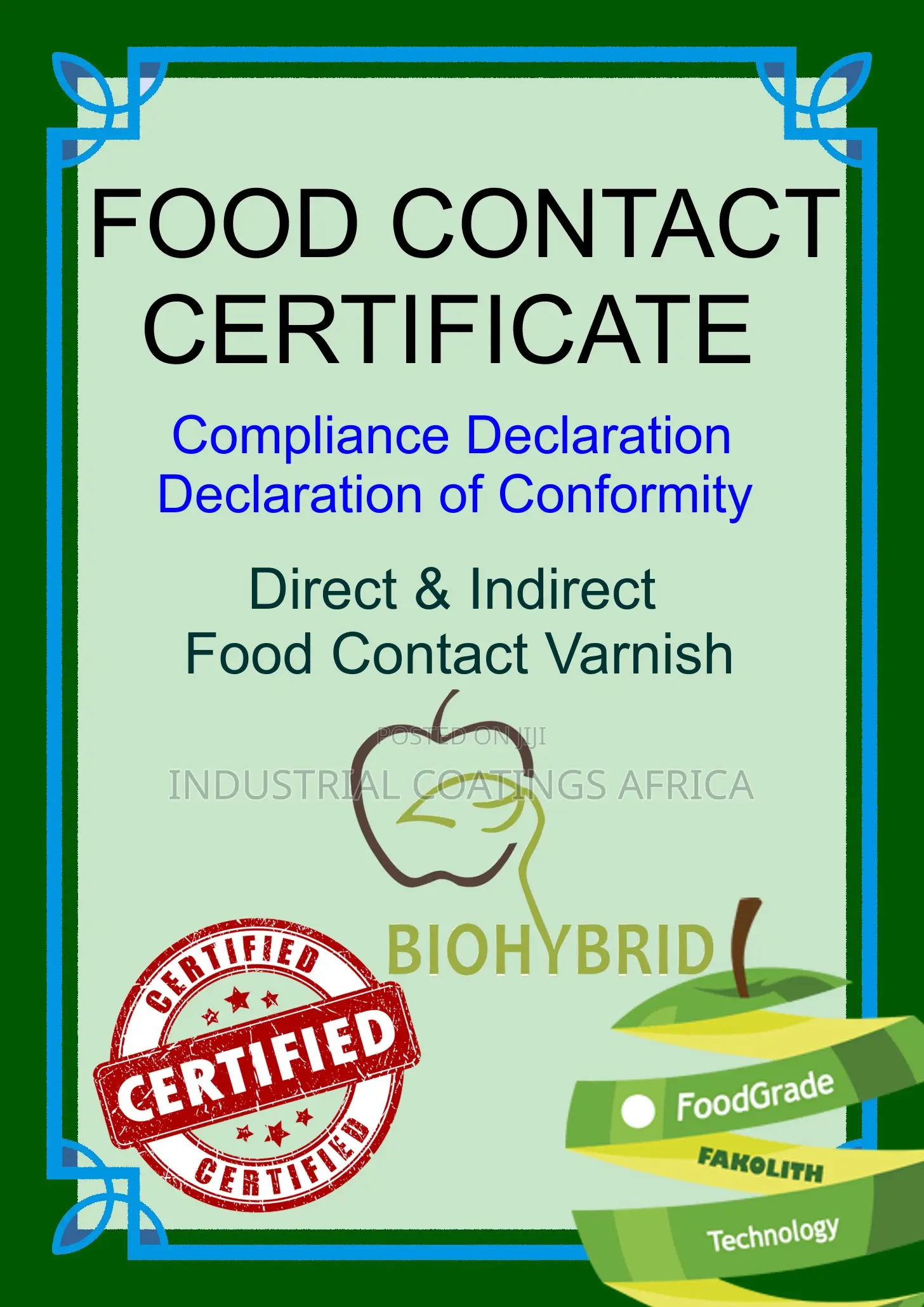 OEM Solvent FoodGrade 1.5L