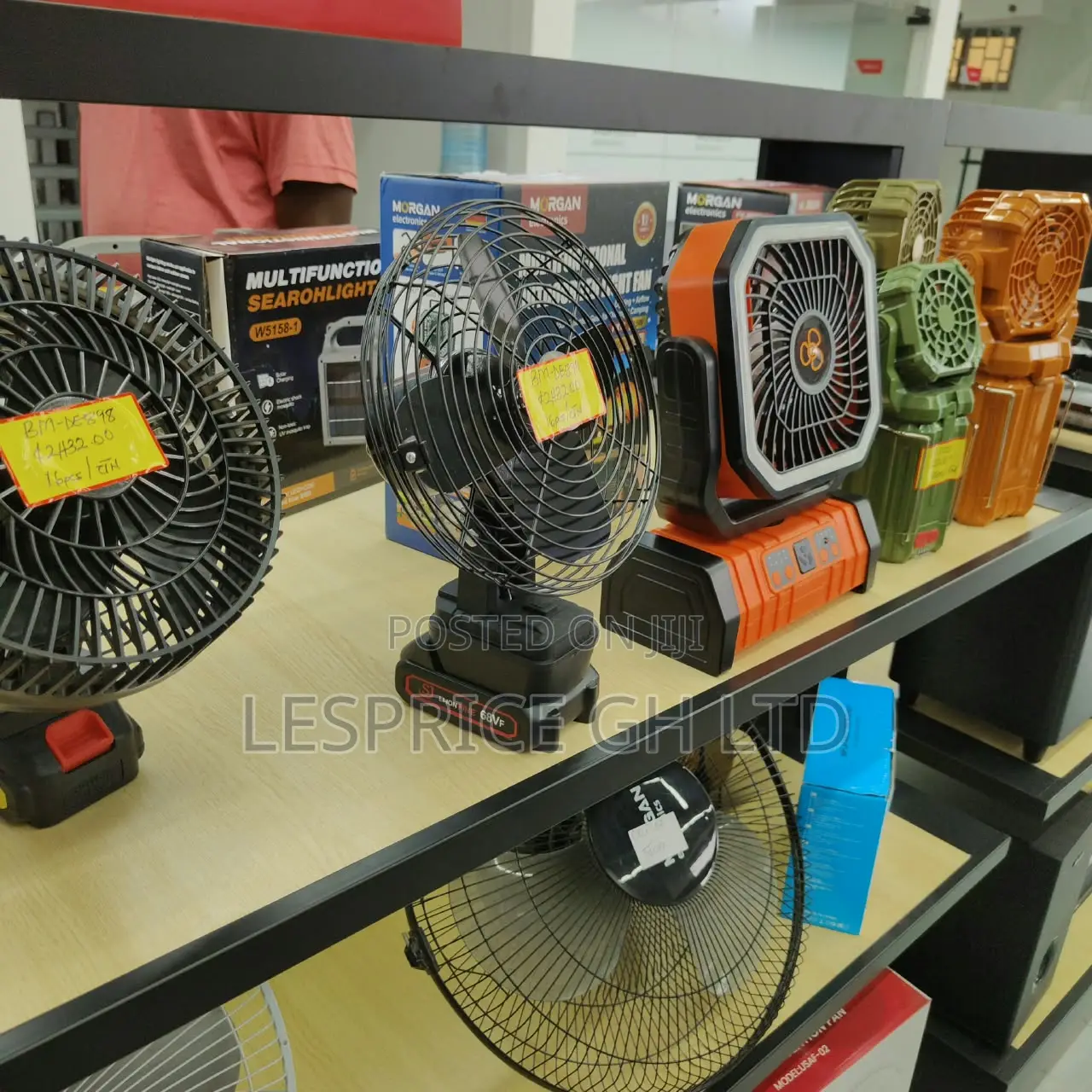 The Number One Cordless Rechargeable Heavy Duty Fan From Mrgan
