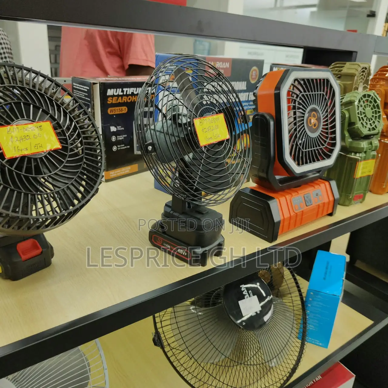 The Number One Cordless Rechargeable Heavy Duty Fan From Mrgan