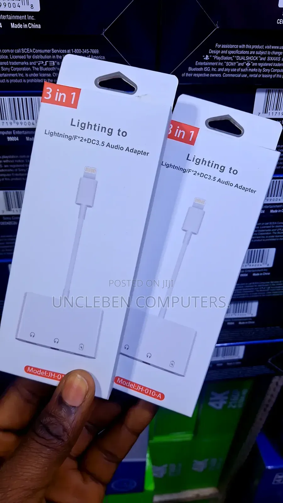 iPhone Light to Aux for Live Screening