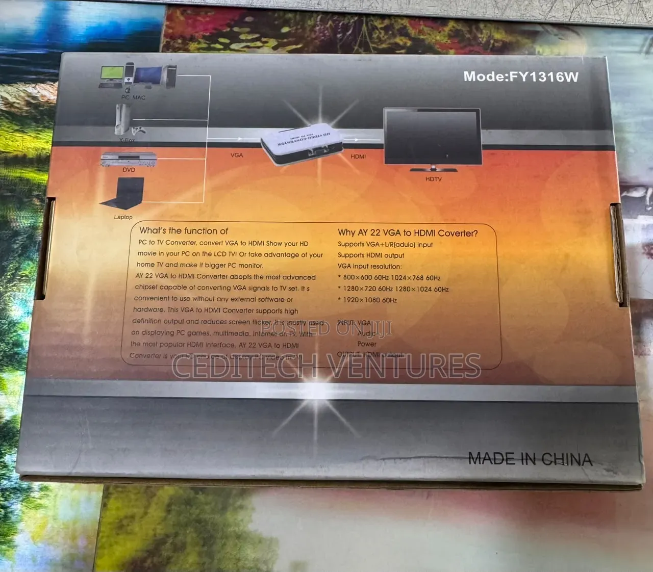 VGA to HDMI Converter