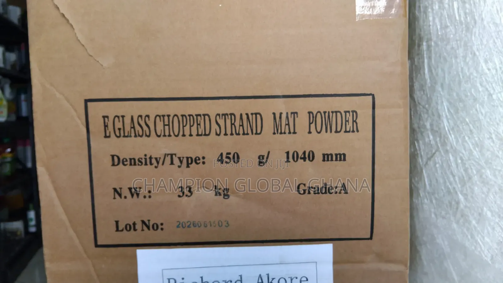 Fiberglass for Floor