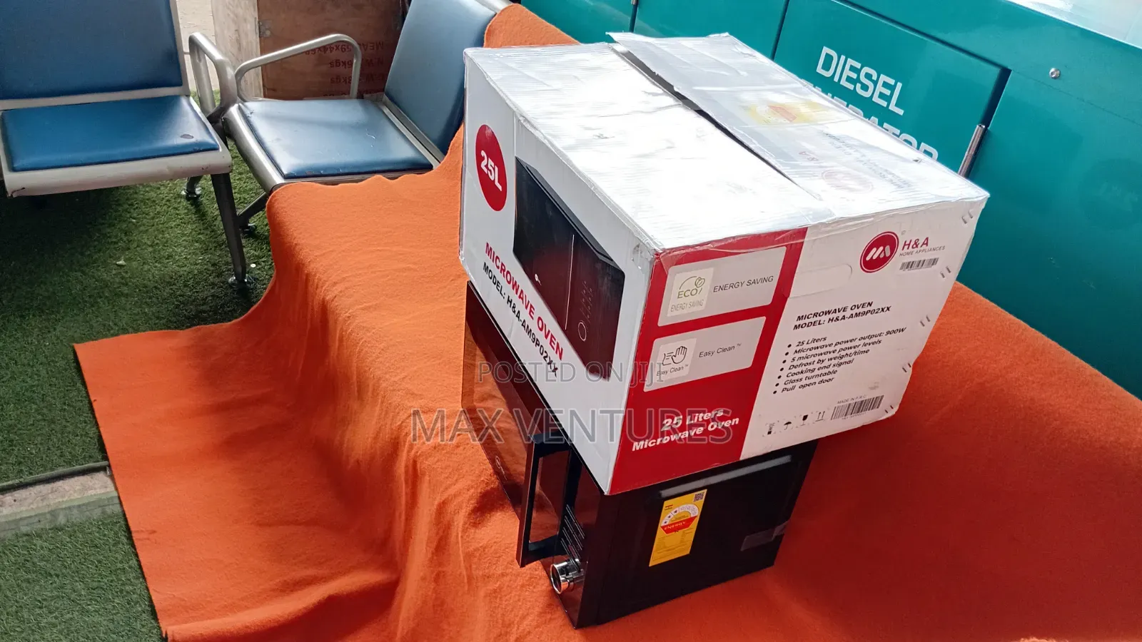 H&A 25L Microwave Oven | Modern Compact Design