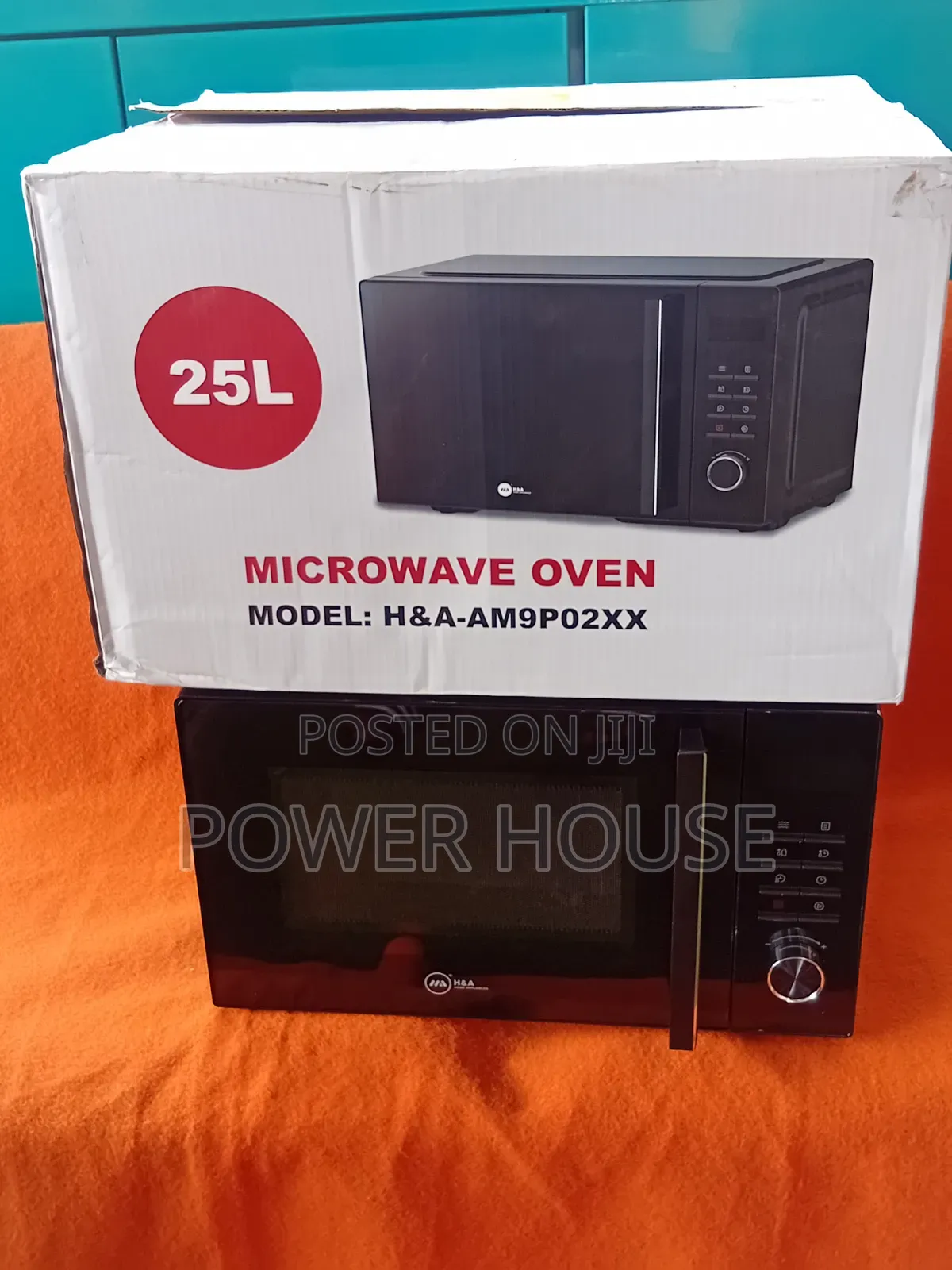H&A 25L Microwave – Quick Heating for Every Meal