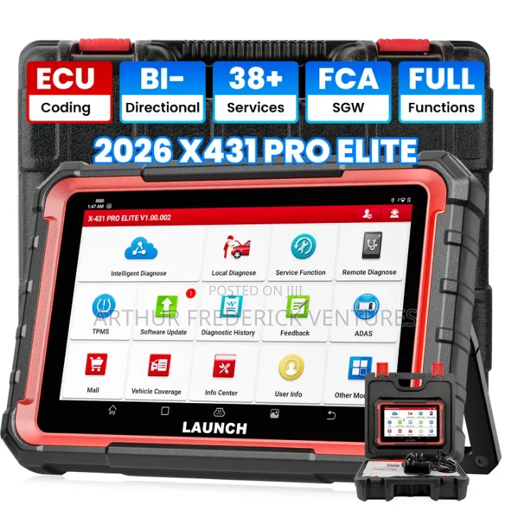 LUNCH 2026 X431 PRO ELITE ( Car Programmer and Diagnosic Tool)