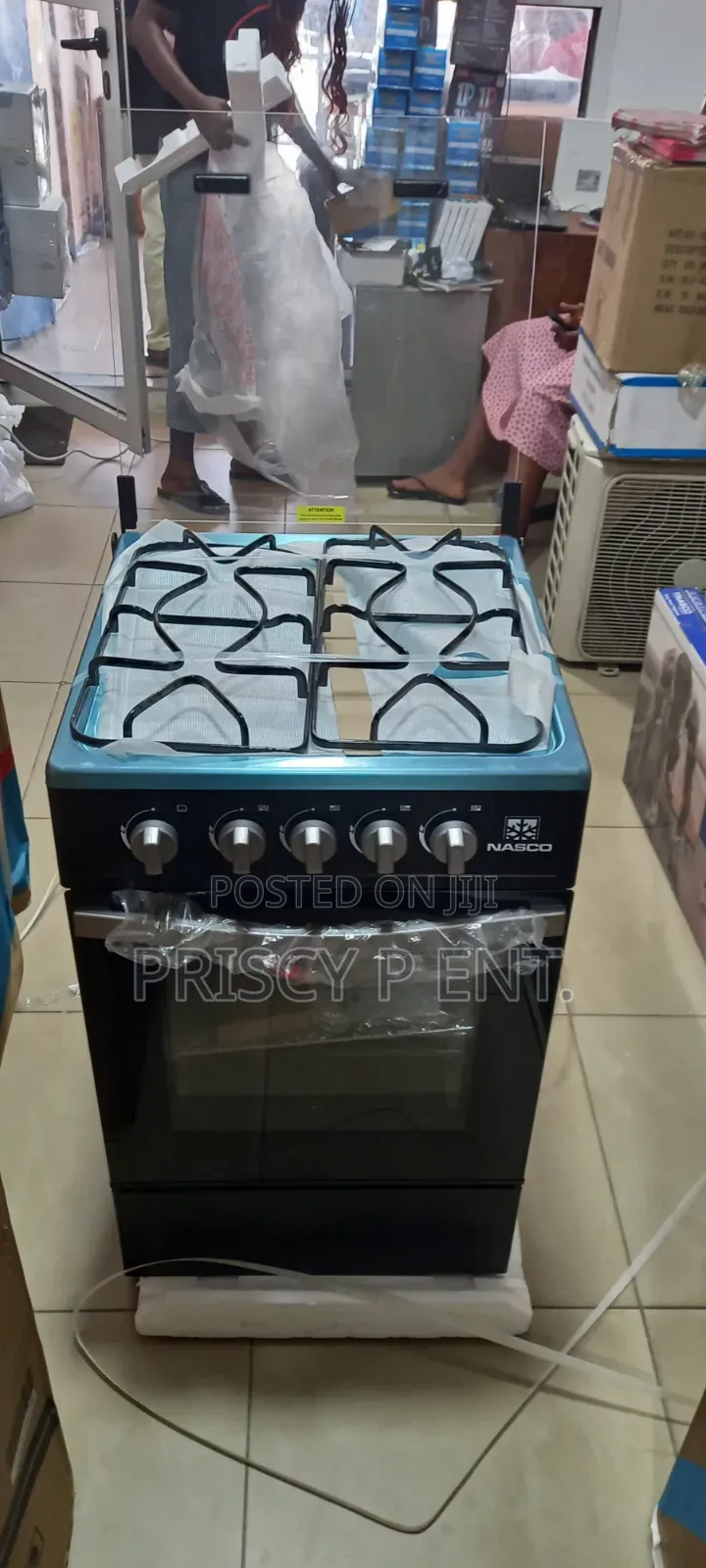 Nasco 4 Burner Gas Cooker