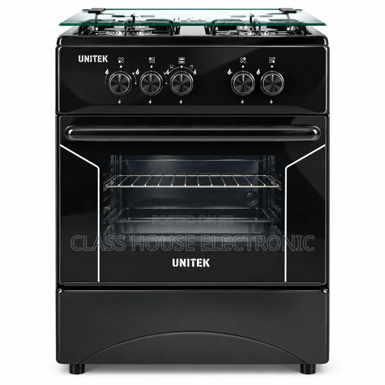 Unitek 4 Burner Elegance FS 57X57cm Gas Cooker