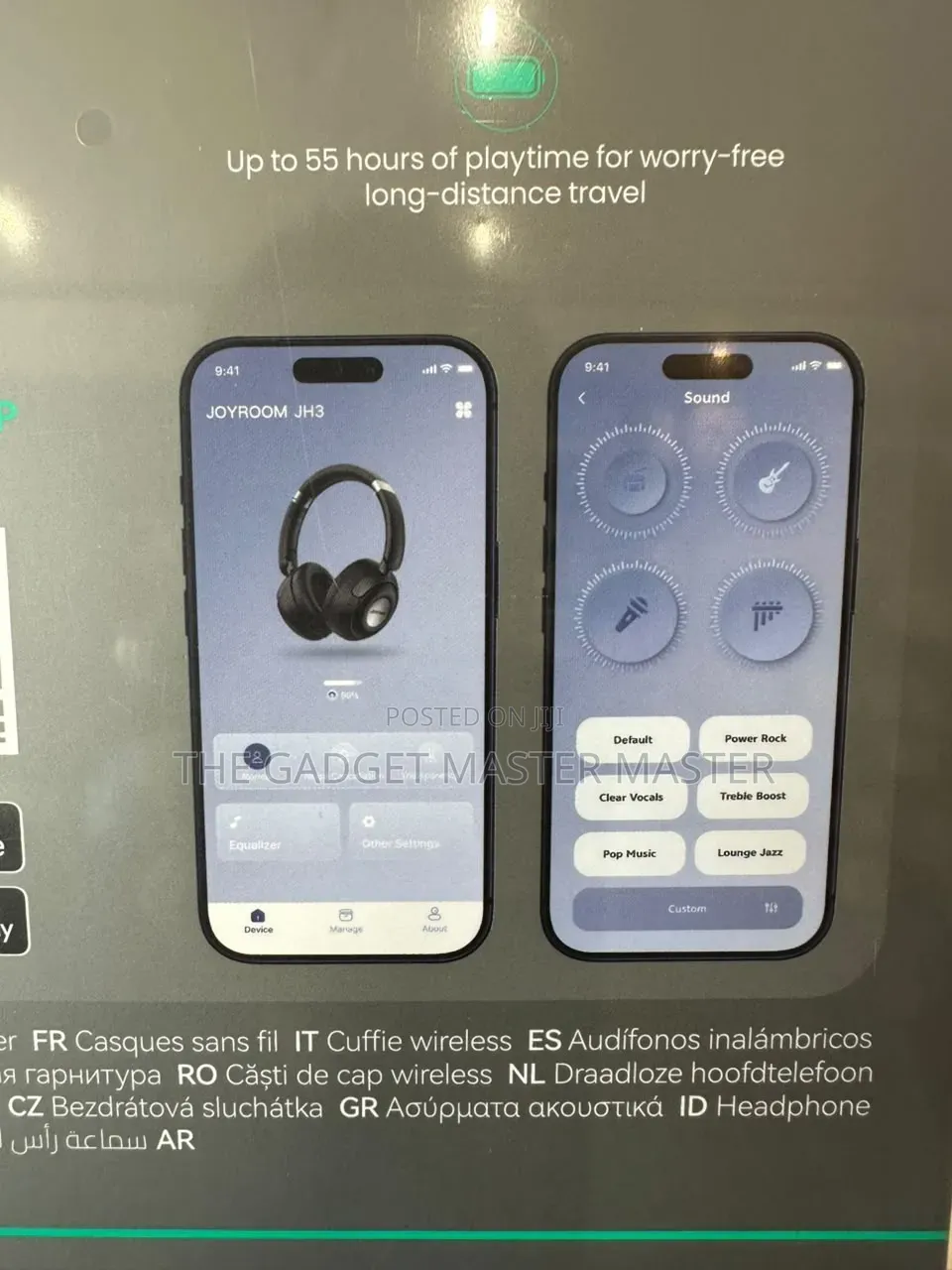 Joyroom 3Head JH3 Hybrid ANC Headphone