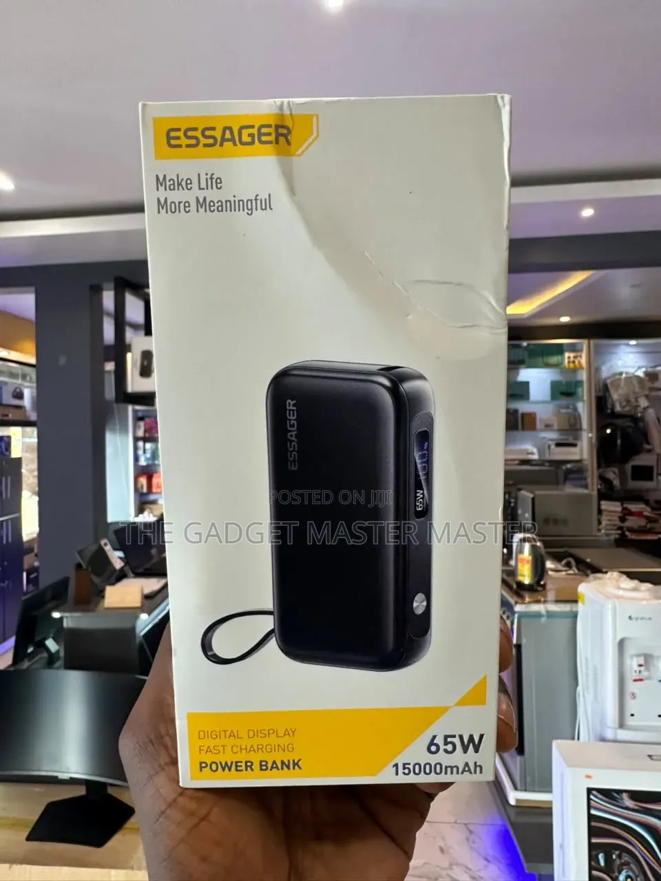 Essager PB187 15000mAh 65W Digital Display Powerbank