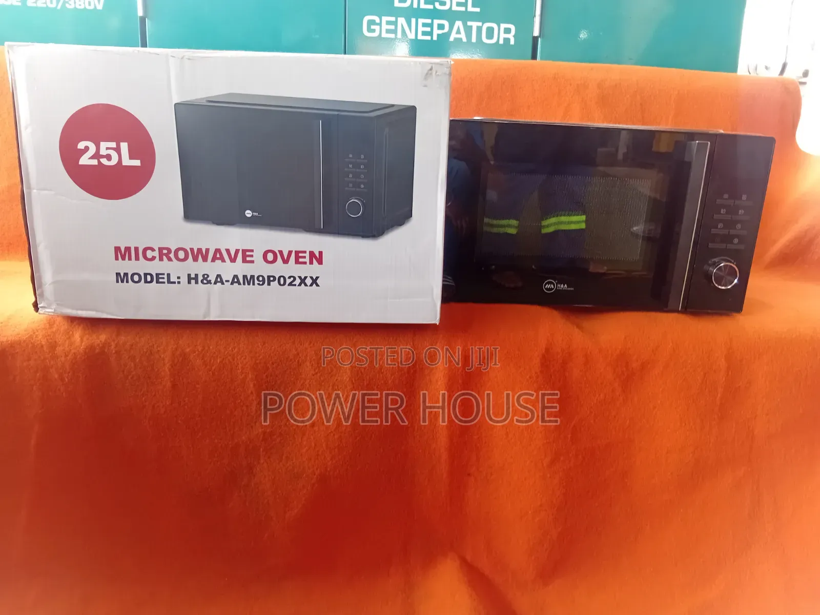 H&A 25L Microwave – Quick Meals, Less Waiting