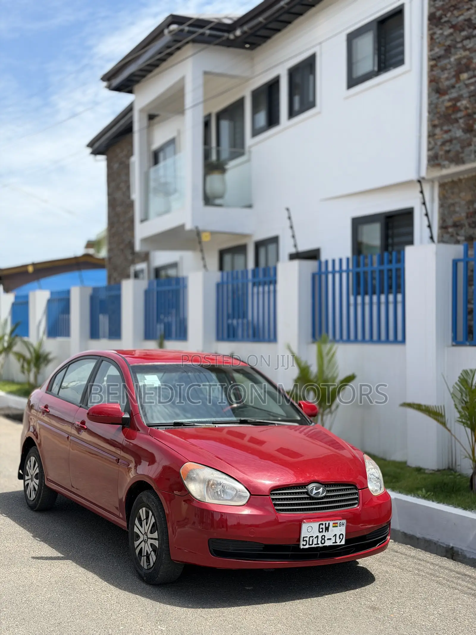 Hyundai Accent 1.3 GLS Automatic 2008 Red