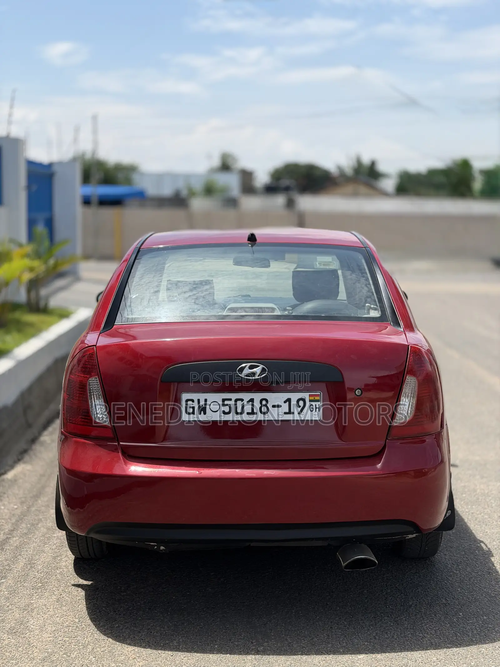 Hyundai Accent 1.3 GLS Automatic 2008 Red