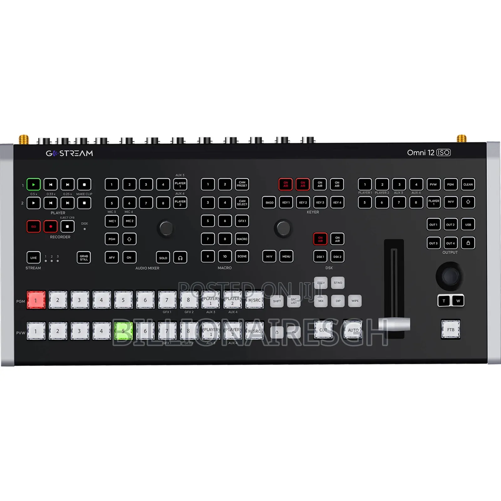 OSEE GoStream Omni 12 ISO Live Video Switcher With ISO Recording