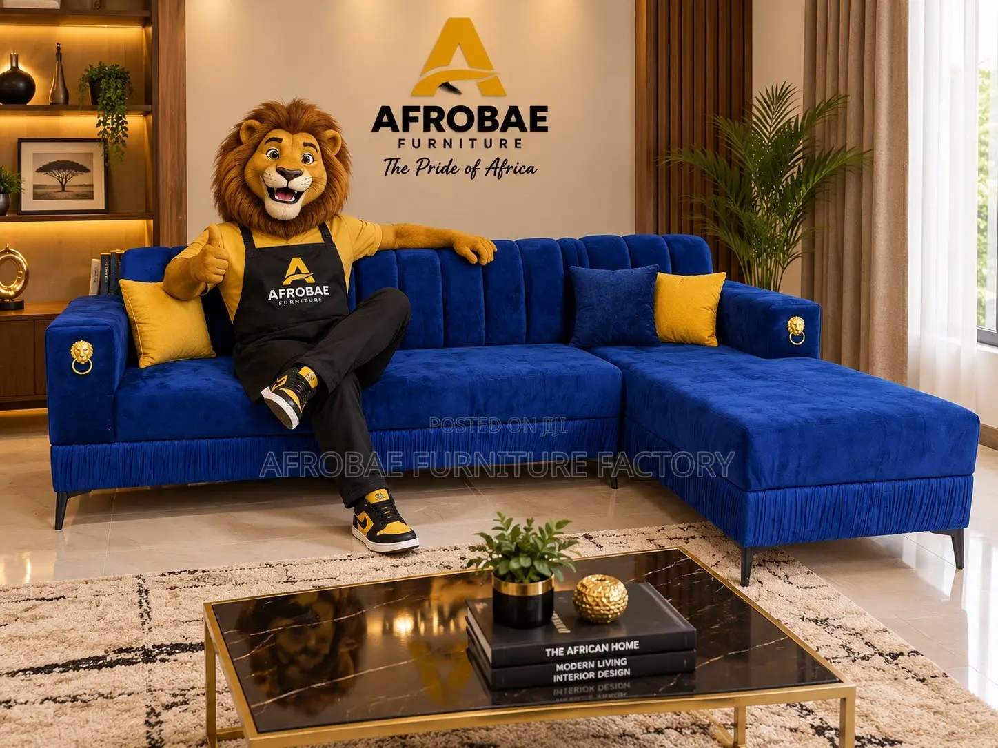 6 Seater Premium Sectional Sofa Available for Delivery