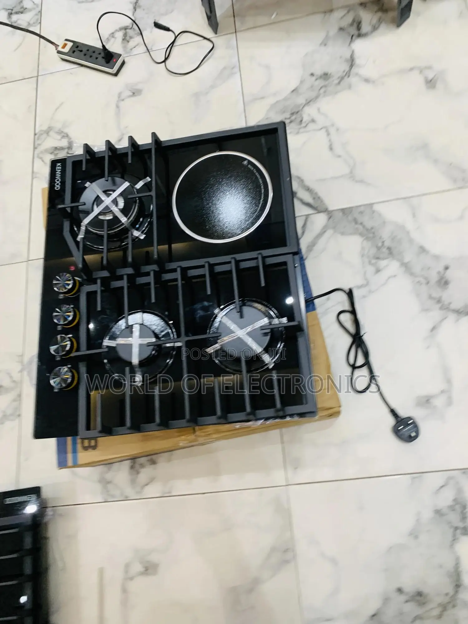 Kenwood 60cm 3+1 Built-in Gas and Electric Combo Hob