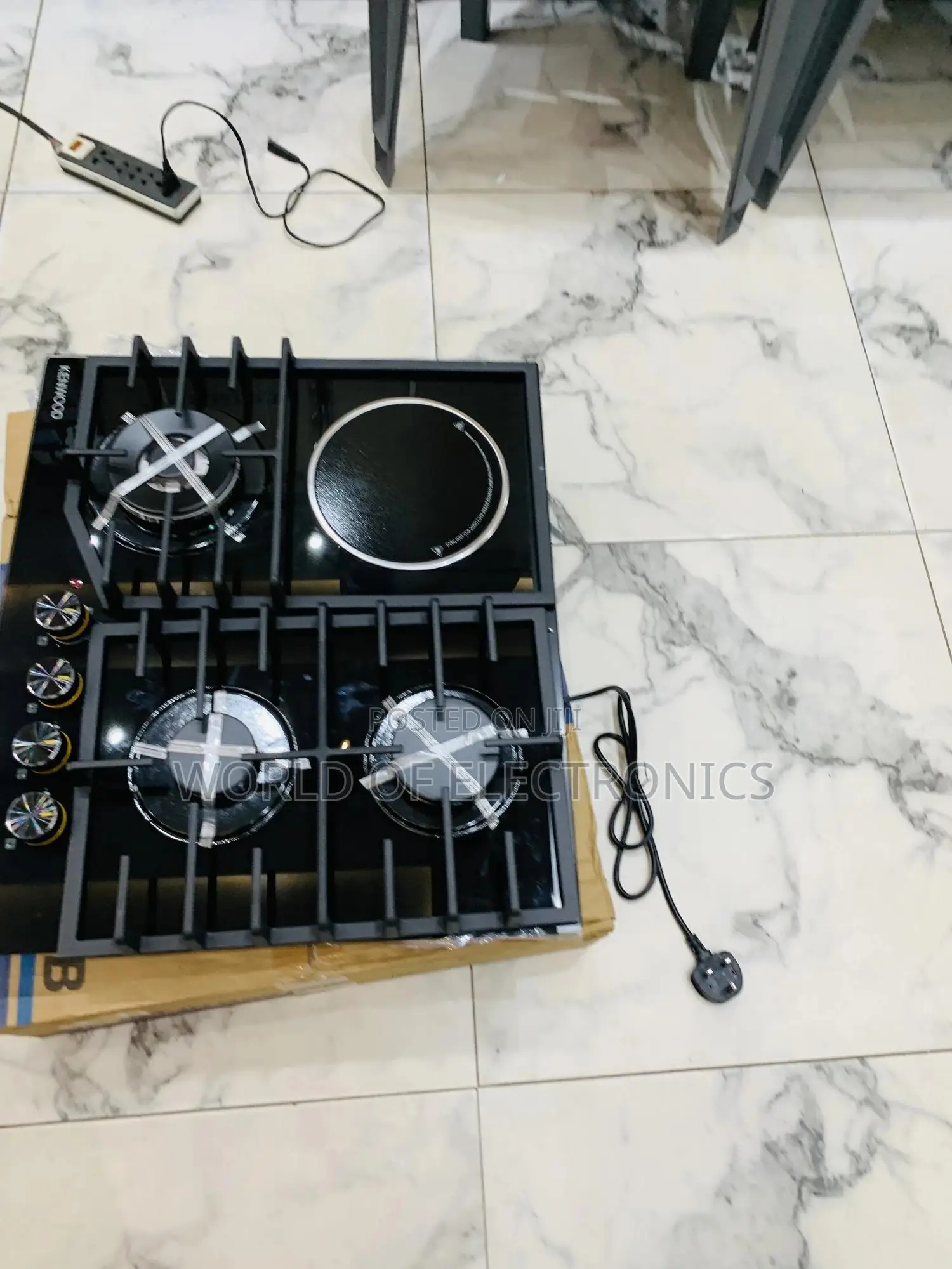 Kenwood 60cm 3+1 Built-in Gas and Electric Combo Hob